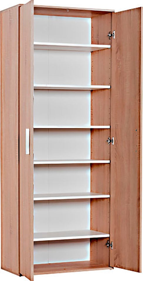 Procontour Armoire multi-usages »Haushaltsschrank Clara« hauteur 167cm avec étagères réglables en hauteur