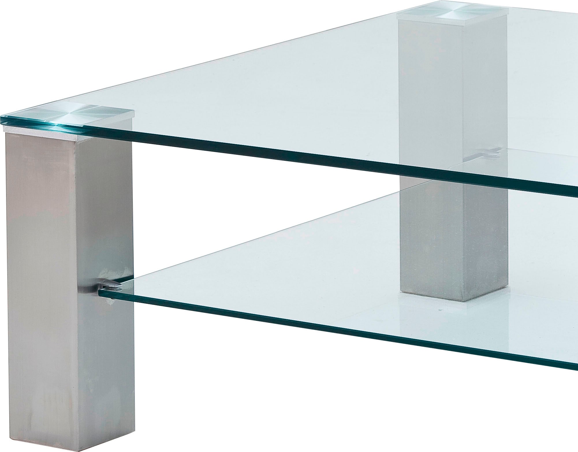 MCA furniture Couchtisch belastbar Glastisch mit 20 kg bis günstig »Asta«, Sicherheitsglas, kaufen