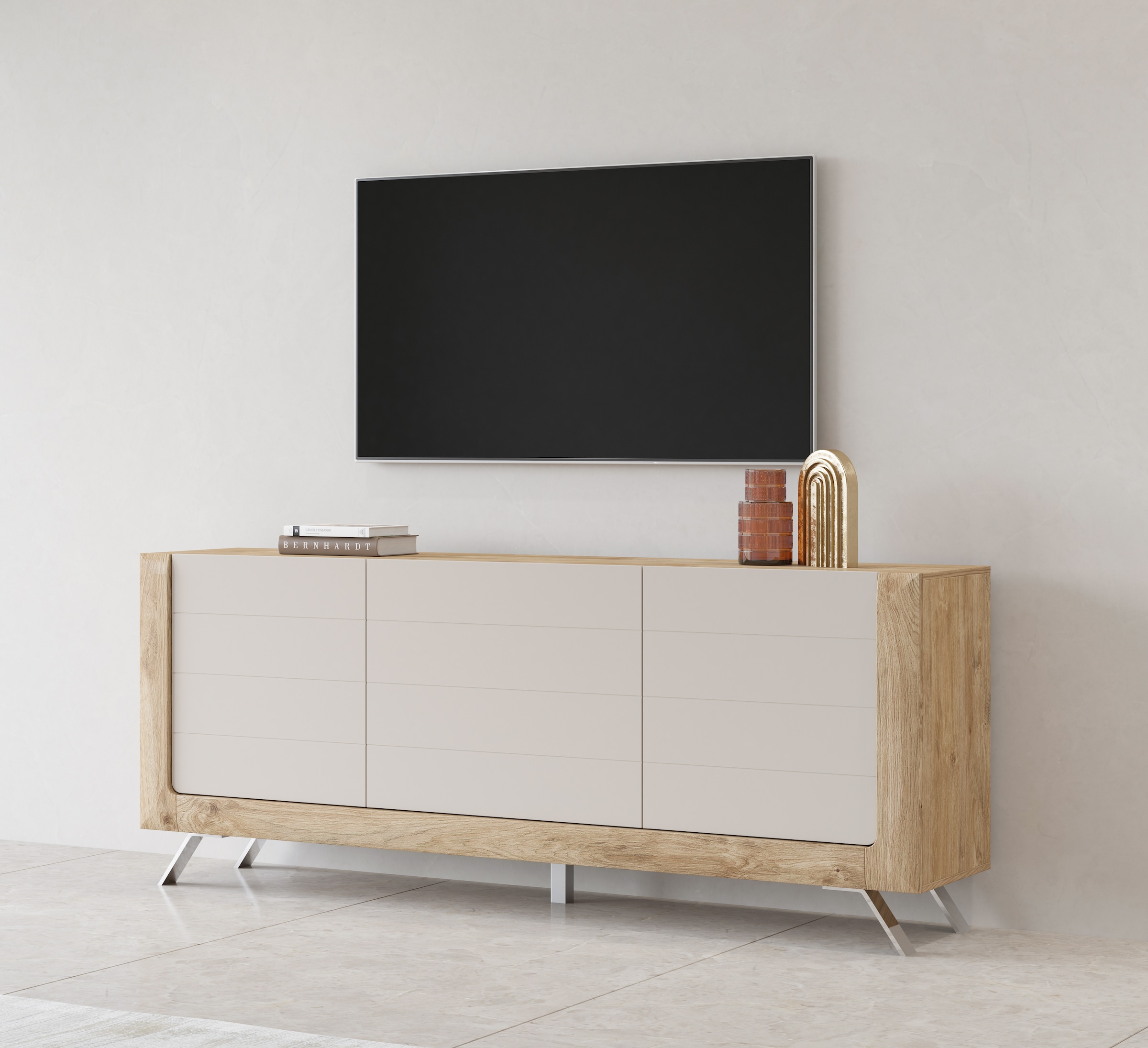 Image of Home affaire Sideboard "Kasai" Breite 199 cm, mit 3 Türen