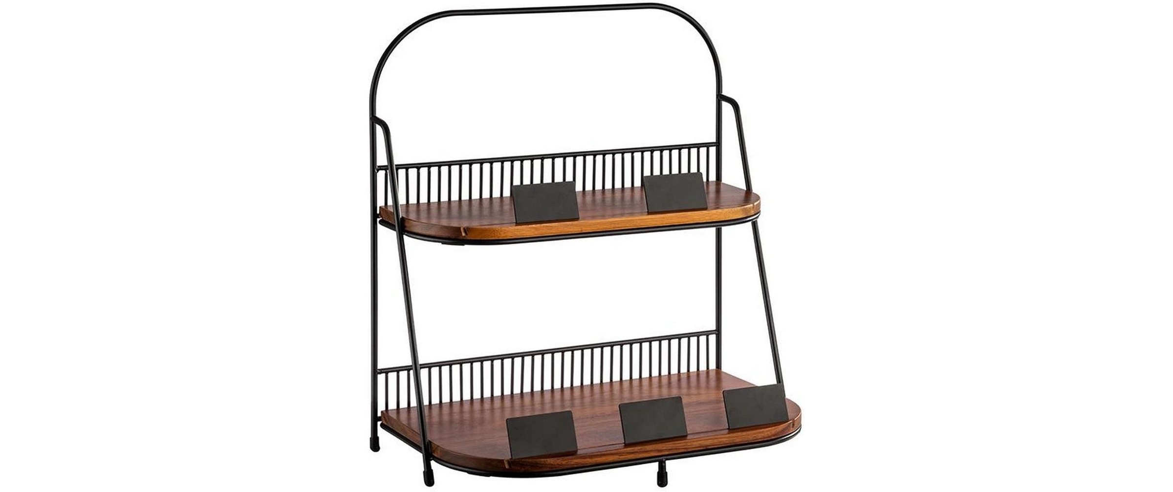 APS Etagere »2-stufige Etagere« ermöglicht platzsparende und versch. Präsentationsmöglichkeiten