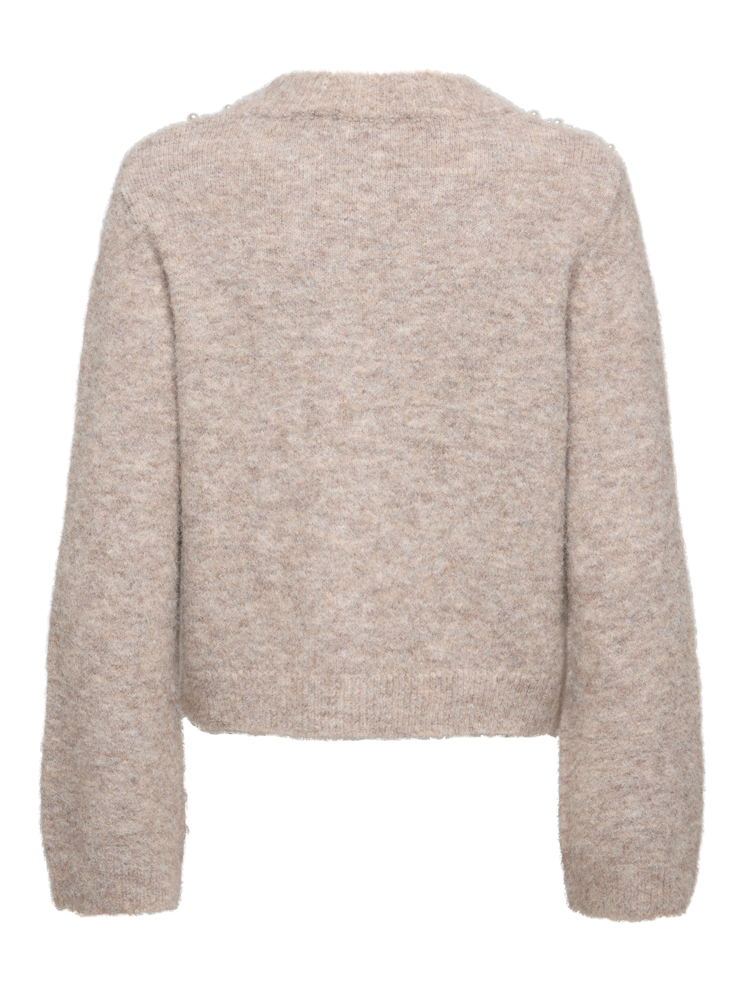 ONLY Veste en tricot »ONLMIGGIE LS O-NECK PEARL CARDIGA EX KNT« Materialmix, regular fit