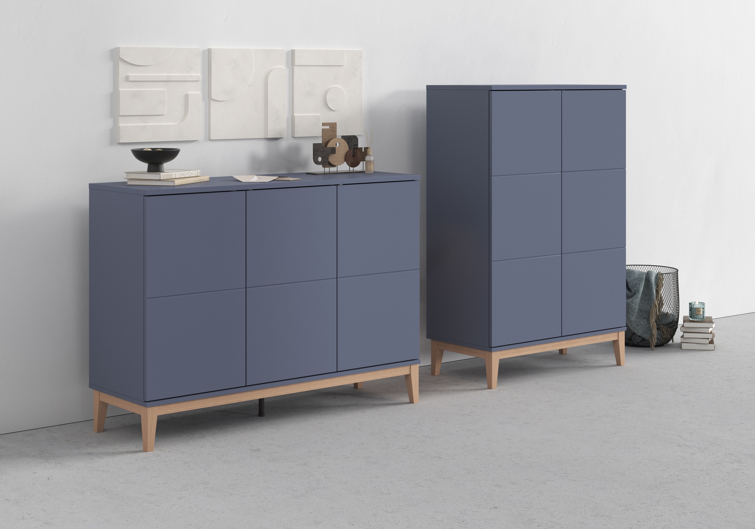 Image of GOODproduct Sideboard "Maryd" 1 Stk. tlg. Kommode, Untergestell in Holzoptik, Breite 120 cm