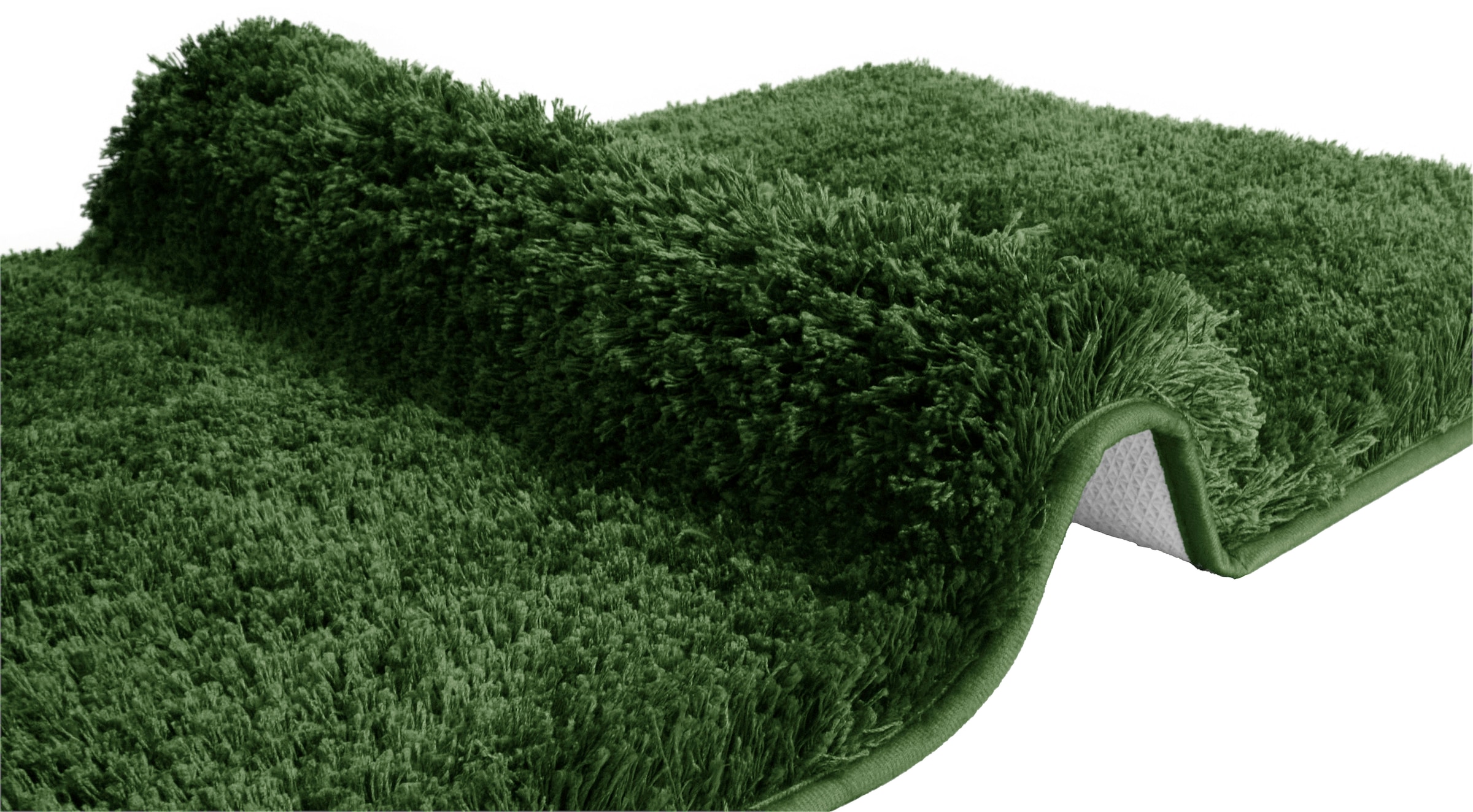 Möve Badematte »Superwuschel, Badvorleger, Badezimmer Teppich« Höhe 40 mm rutschhemmend beschichtet fussbodenheizungsgeeignet | schnell trocknend | strapazierfähig Mikrofaser-Badematte, Badteppich, rechteckig, rund & als 3-tlg. Set