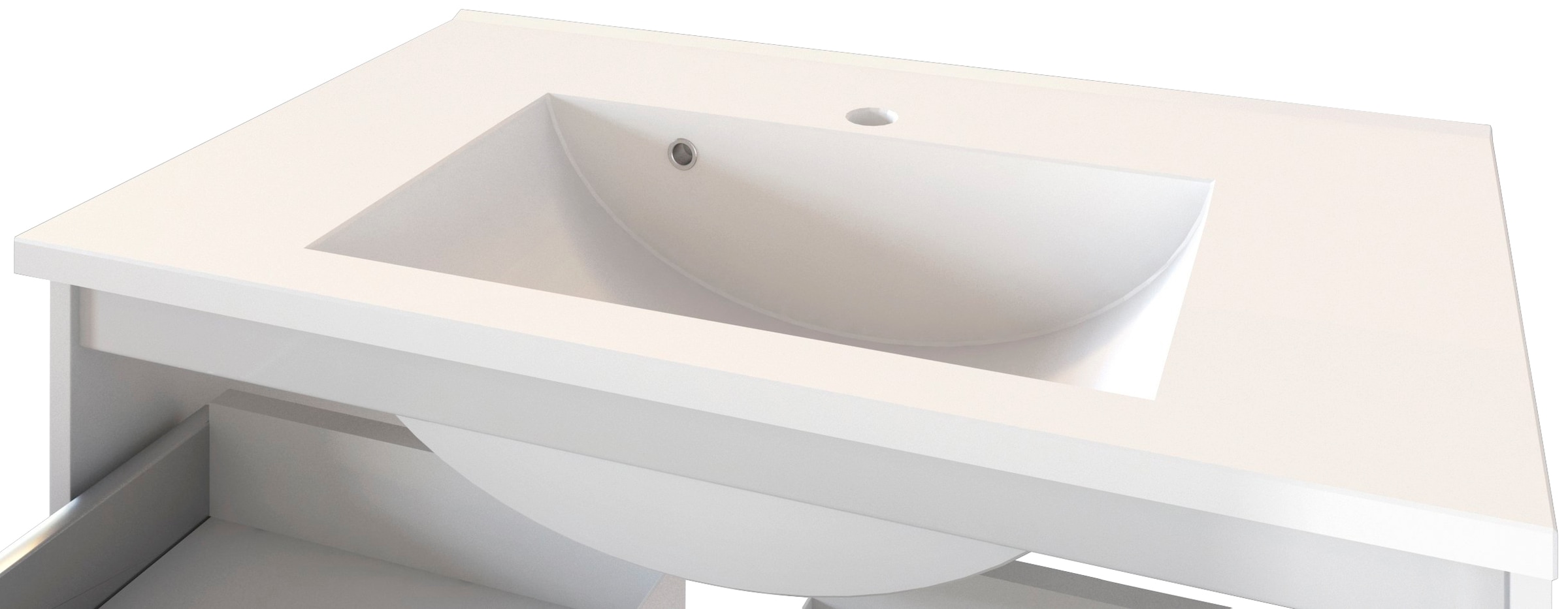 welltime Waschtisch »Horki« Breite 80 cm, mit Soft-Close Funktion