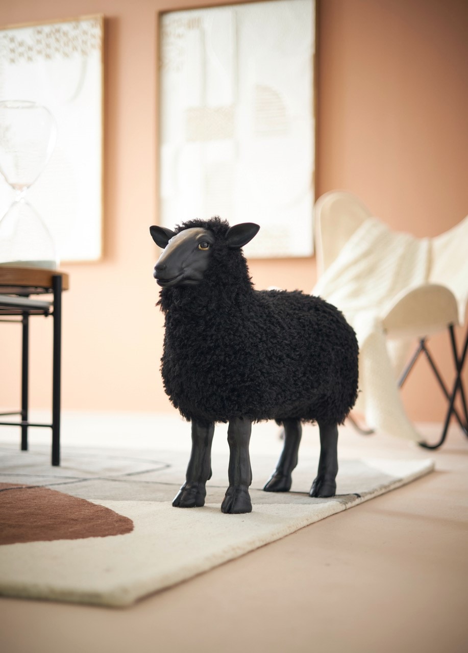 Kare Design Figurine de décoration »Bathilde Schwarz 48cm«