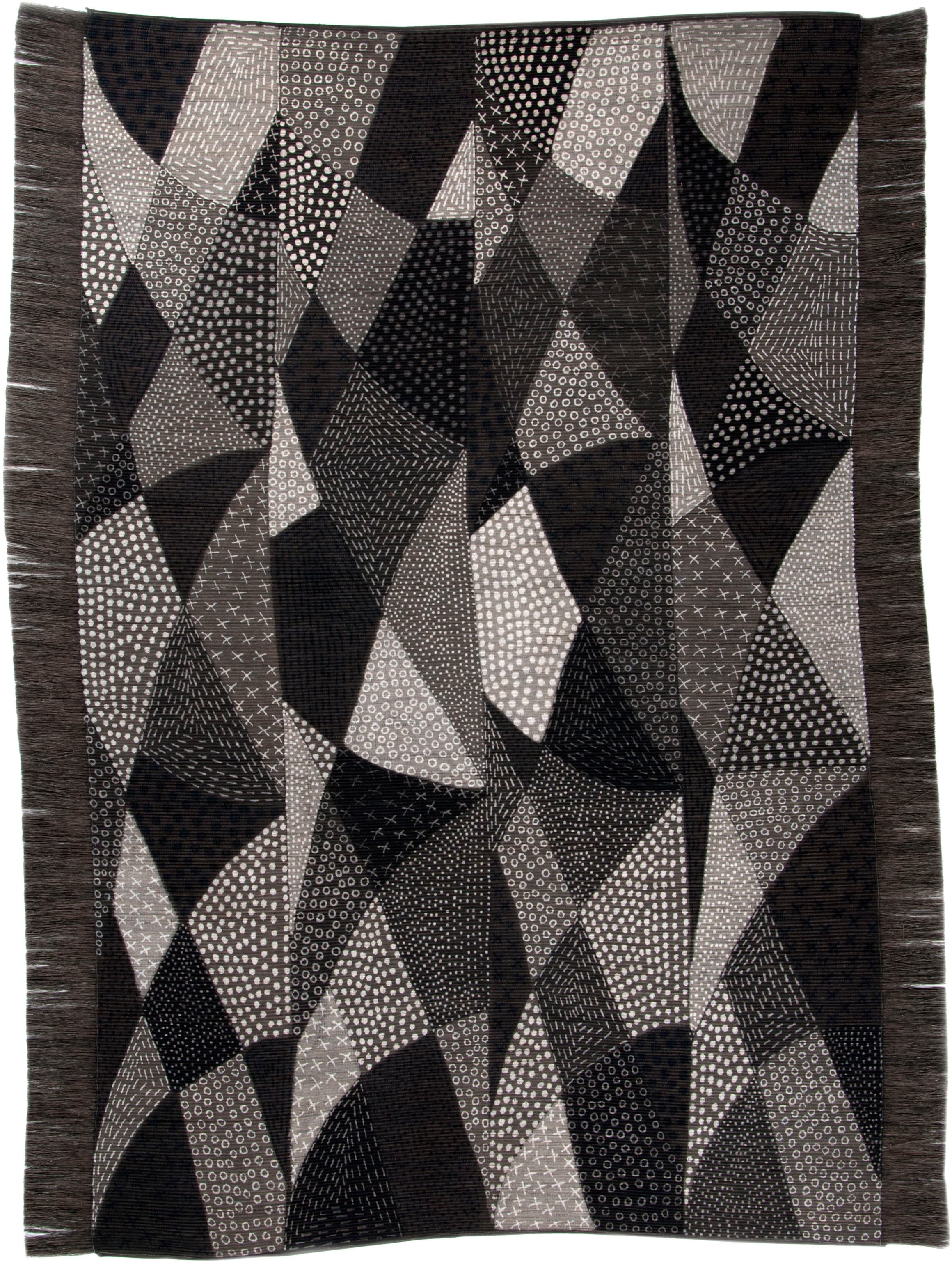 Image of DIE HAUSKUNST Teppich "Chiya Tiama 1" rechteckig 4 mm Höhe Flachgewebe, handgewebt, mit Fransen