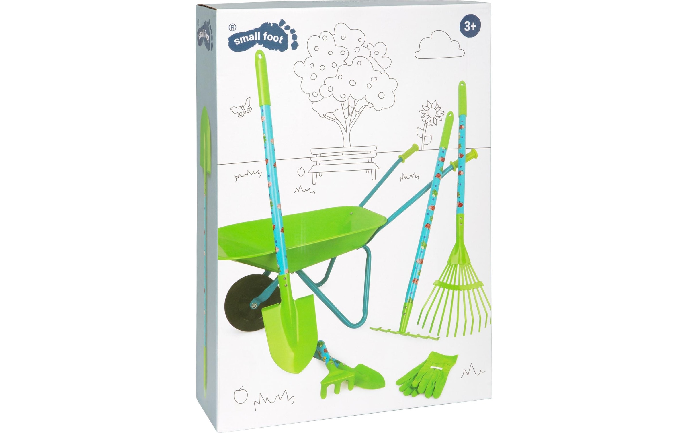 Small Foot Spielzeug-Gartenset »Gartenset mit Schubkarre«