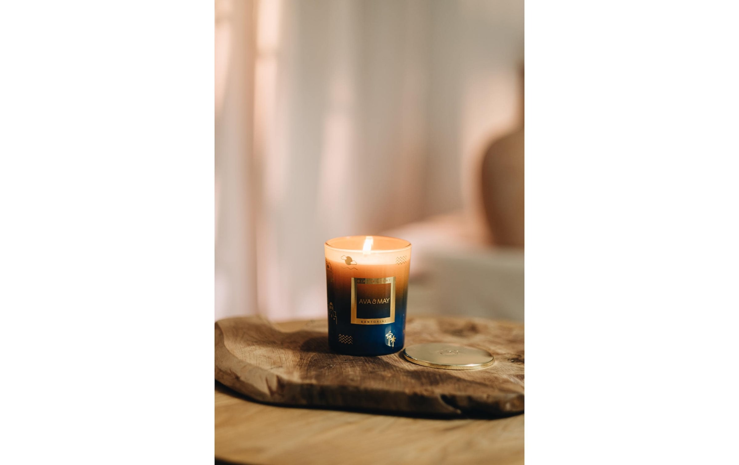 AVA & MAY Bougie parfumée »Oia Twilight 180 g«