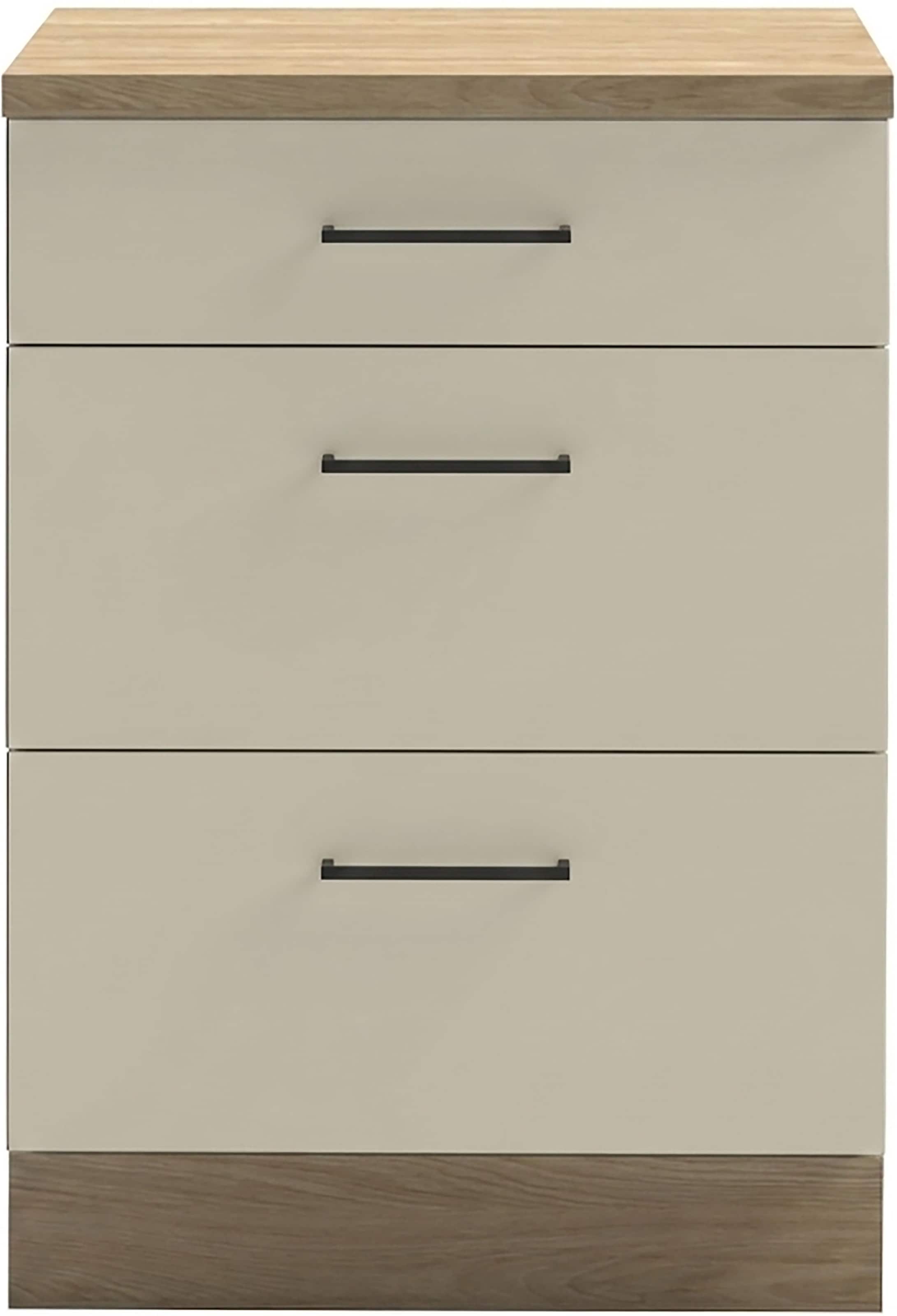 KOCHSTATION Armoire basse »KS-Kolari« 1 cuis tlg. Masse (B/T/H): 60,1 x 60 x 88 cm