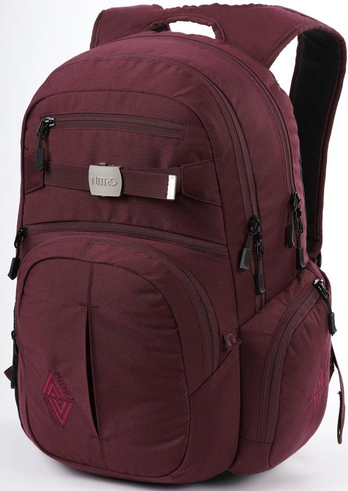 Image of NITRO Schulrucksack »Hero, Wine«, mit Laptopfach bei Ackermann Versand Schweiz