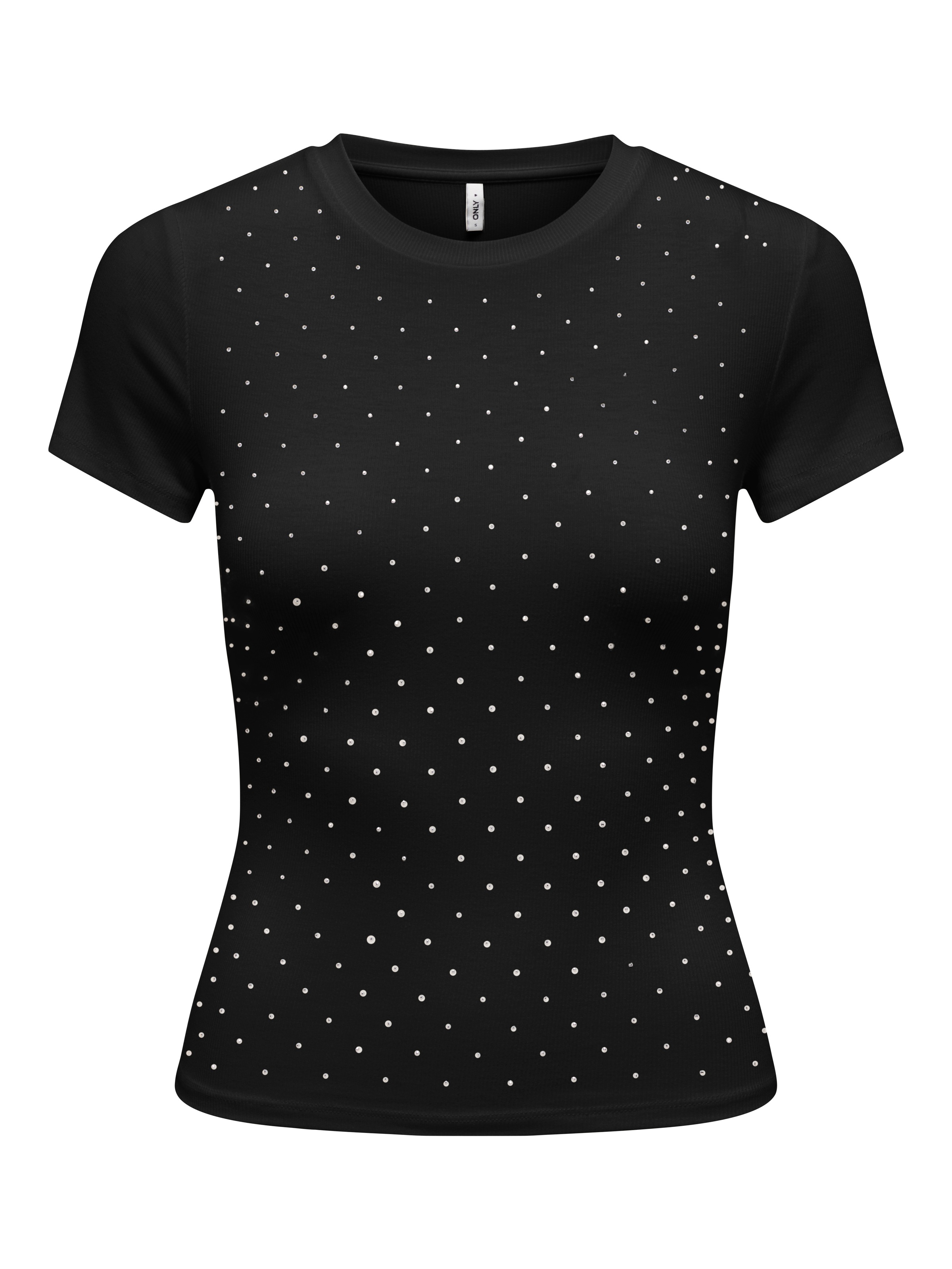 ONLY Kurzarmshirt »ONLARNHEM S/S RHINESTONE TOP JRS«