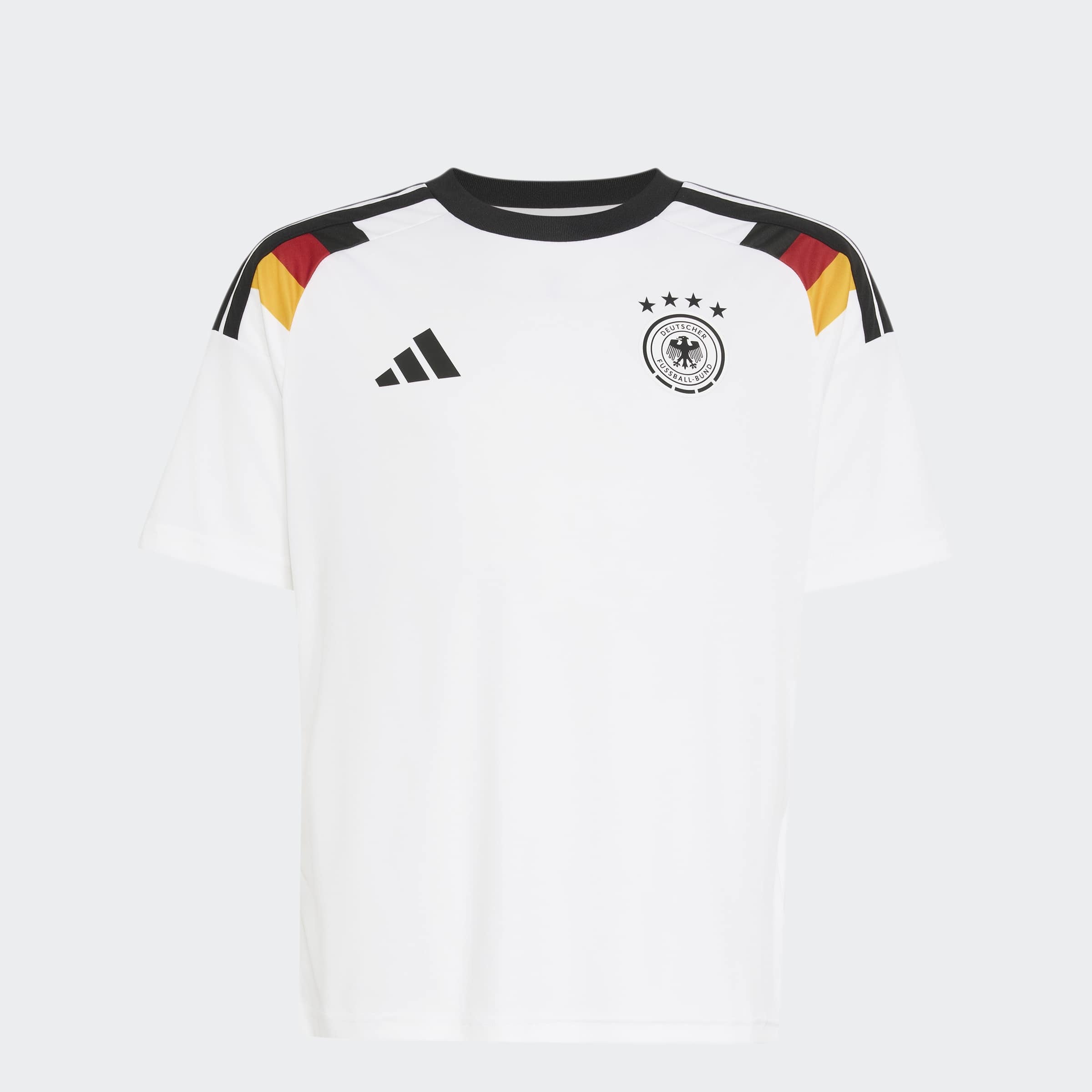 adidas Performance Maillot de foot »DFB H JSY FAN Y« pour enfants, avec maillot fan Allemagne Coupe du Monde 2026, sans fermeture