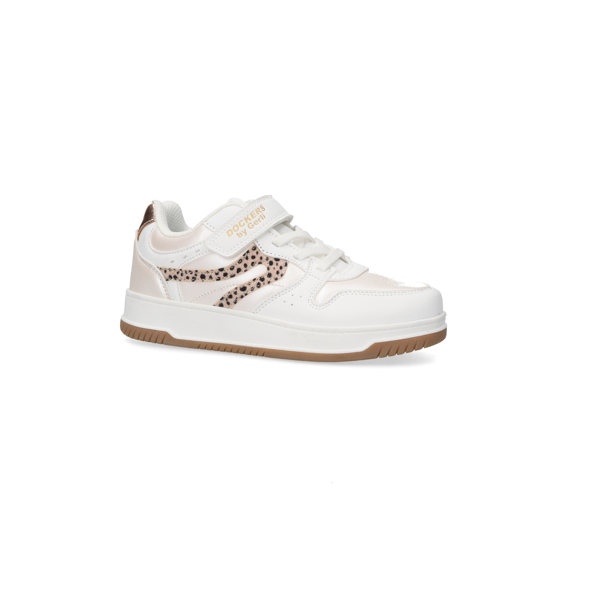 Image of Dockers by Gerli Sneaker Halbschuh, Freizeitschuh, Klett-Sneaker mit Metallic Details