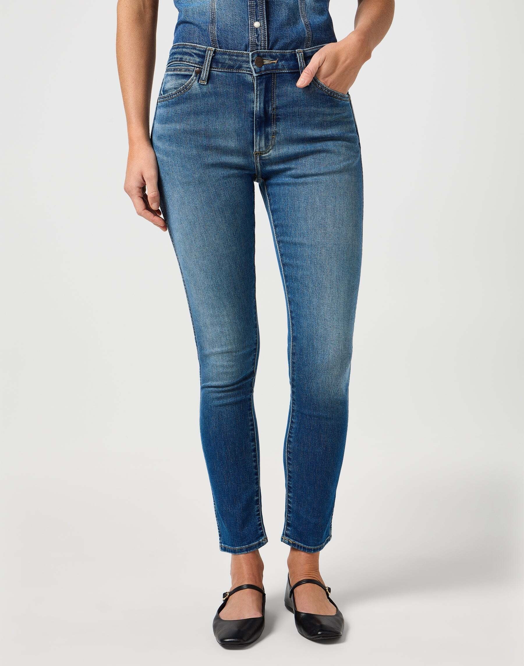 Image of Wrangler Skinny-fit-Jeans "WRANGLER Jeans Sienna"