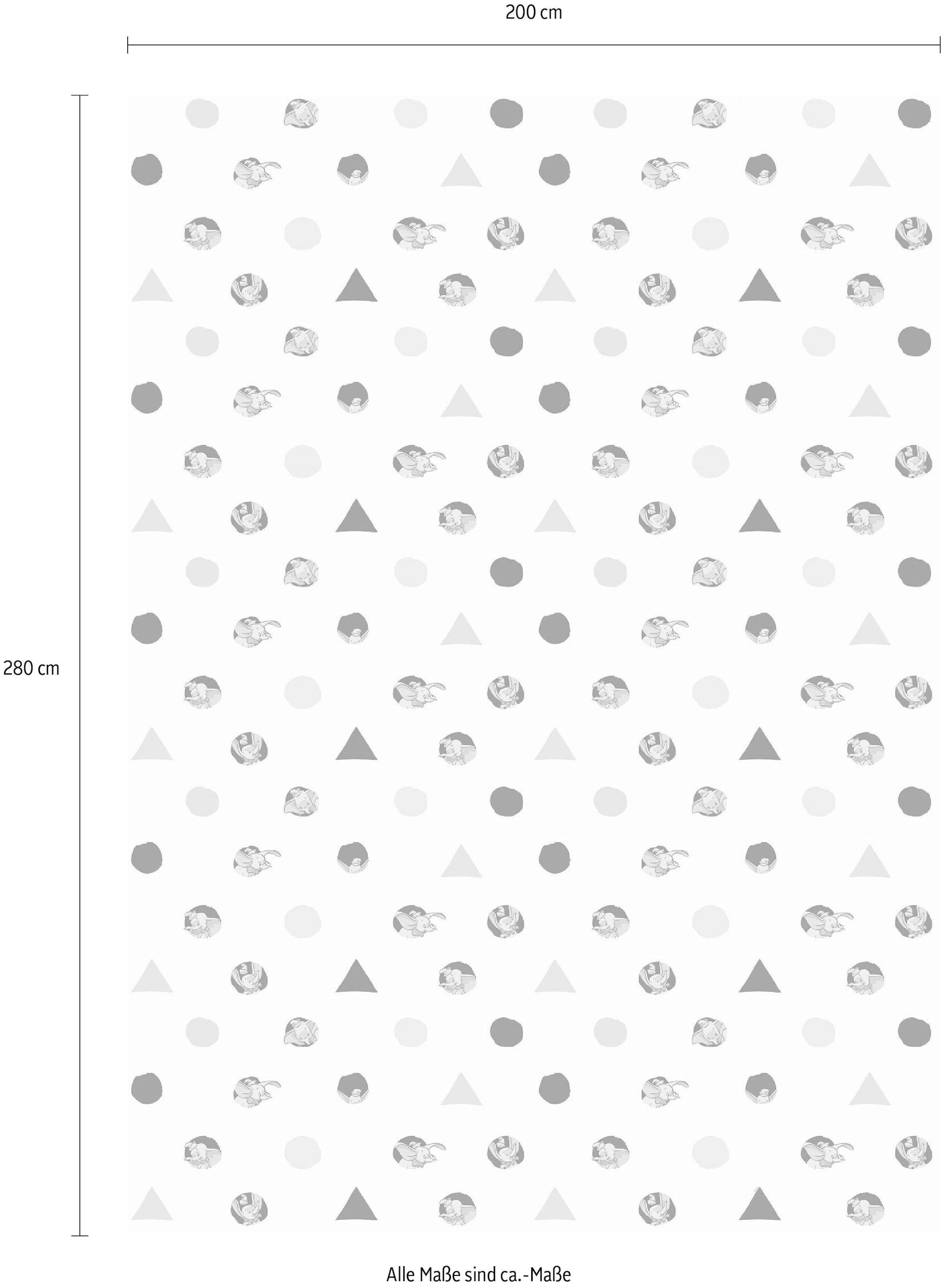 Découvrir Komar Vliestapete »Dumbo Angles & Dots«, 200x280 cm (Breite x  Höhe) sur