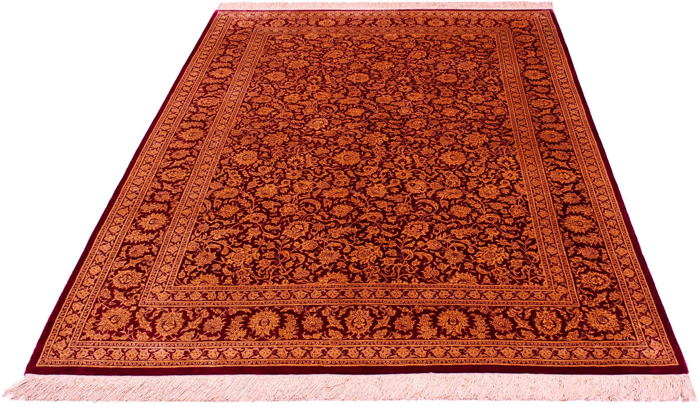 Image of morgenland Seidenteppich »China Seide Medaillon 183 x 122 cm«, rechteckig, 0,6 mm Höhe, Unikat mit Zertifikat bei Ackermann Versand Schweiz