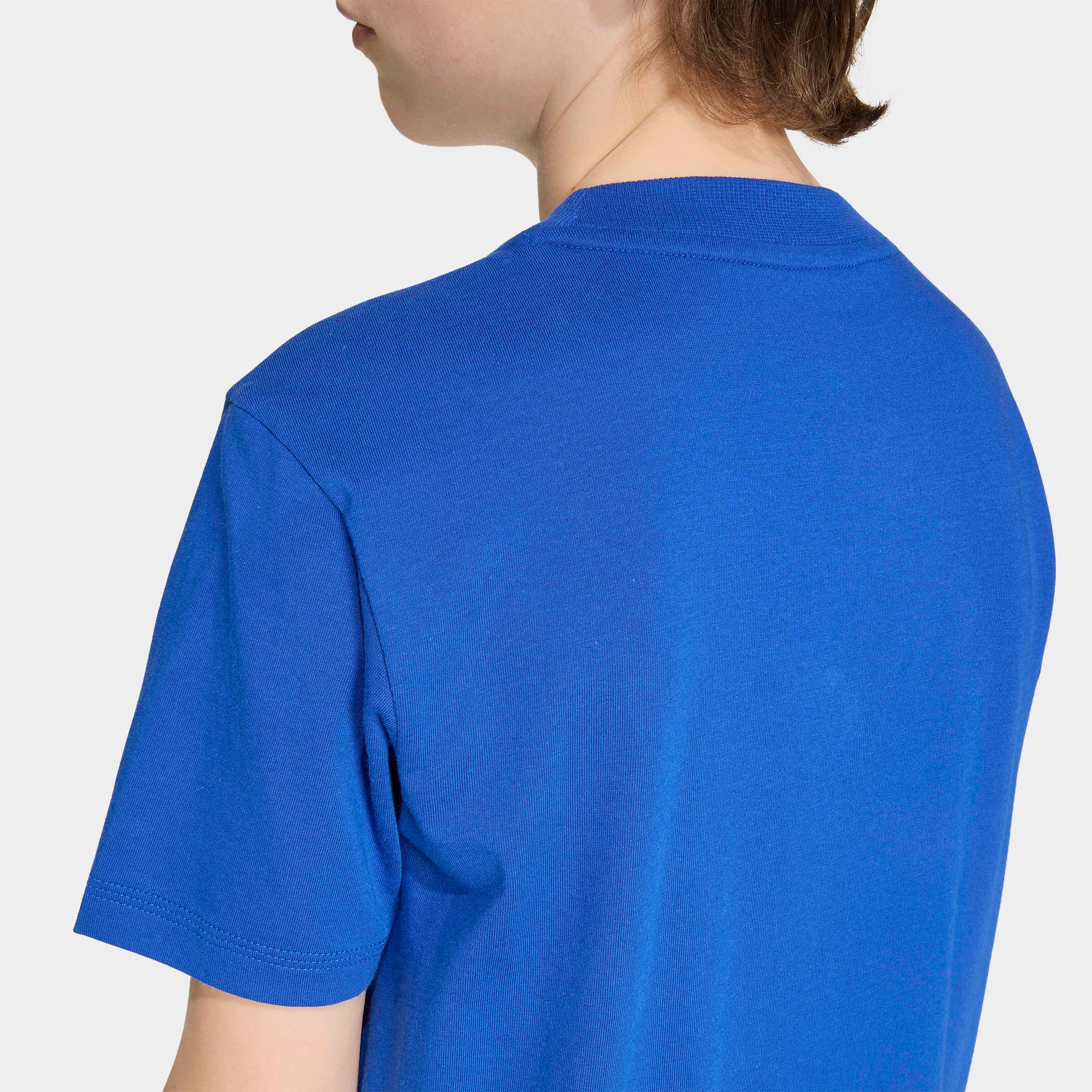 adidas Sportswear T-shirt »J LIN TEE 160« Pour enfants, col rond, sans fermeture, en coton