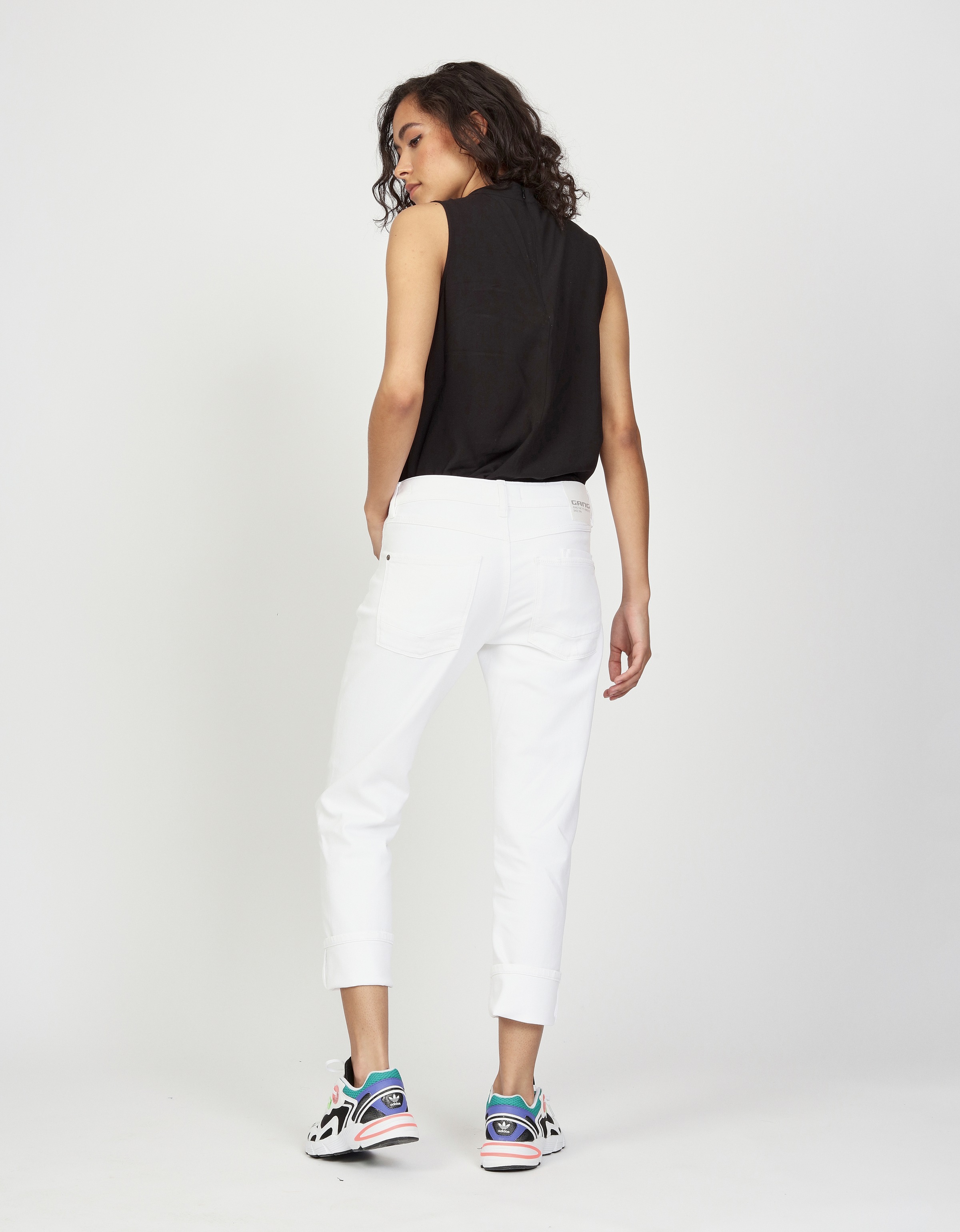 GANG Boyfriend-Jeans »94NADIA«, 5-Pocket Style mit Reissverschluss und Knopf