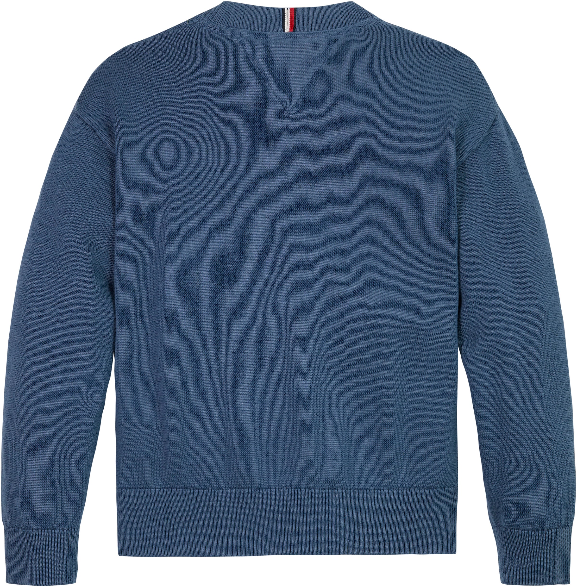 Tommy Hilfiger Strickpullover »ESSENTIAL SWEATER«, Kinder bis 16 Jahre mit Logostickerei