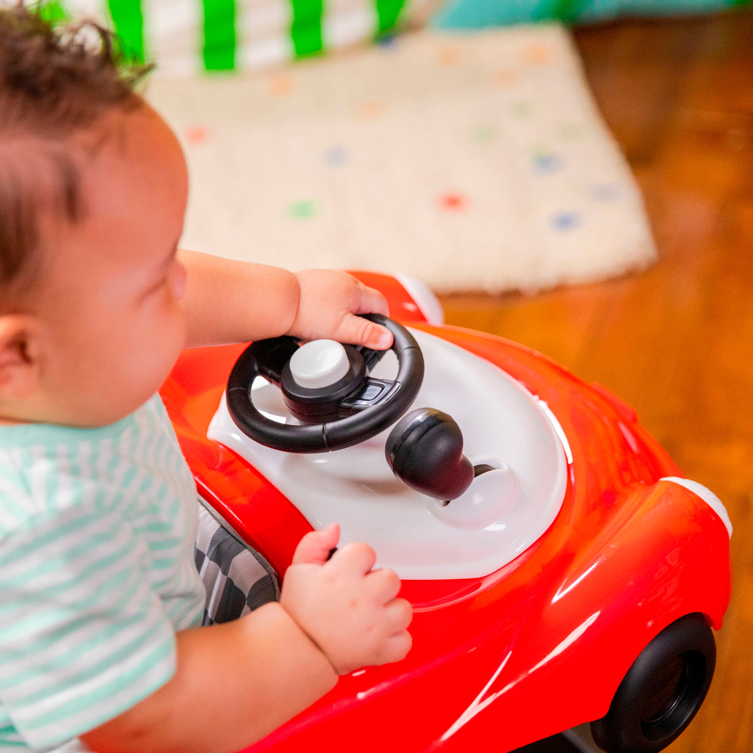 Bright Starts Trotteur »Little Speedster™ 3-in-1 Car Walker – Rot Racer«