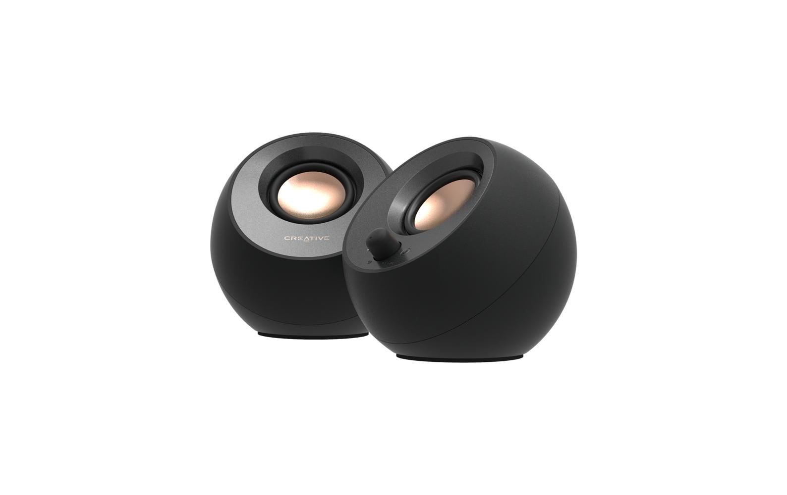 Creative Haut-parleurs pour PC »Pebble V3« 2.0 ( ajustement du volume 8 W) Bluetooth 5.0