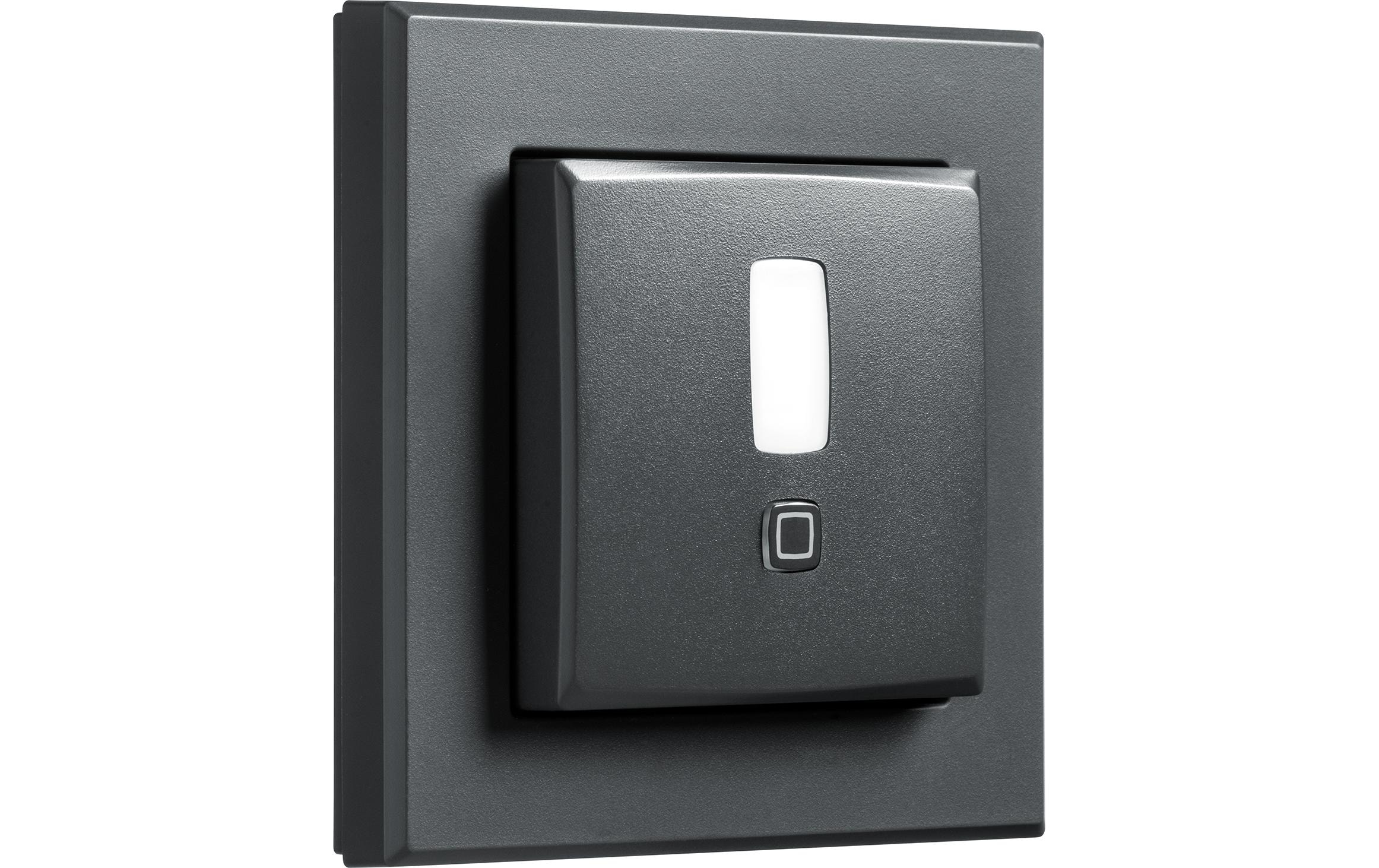 Homematic IP Smart-Home-Steuerelement »im WM55 Rahmen, Anthrazit«