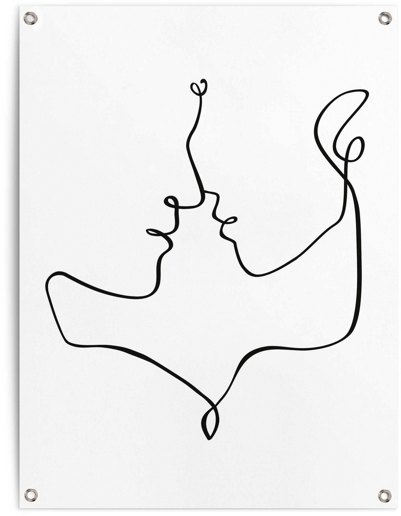 Image of Reinders Poster "Gesichte"