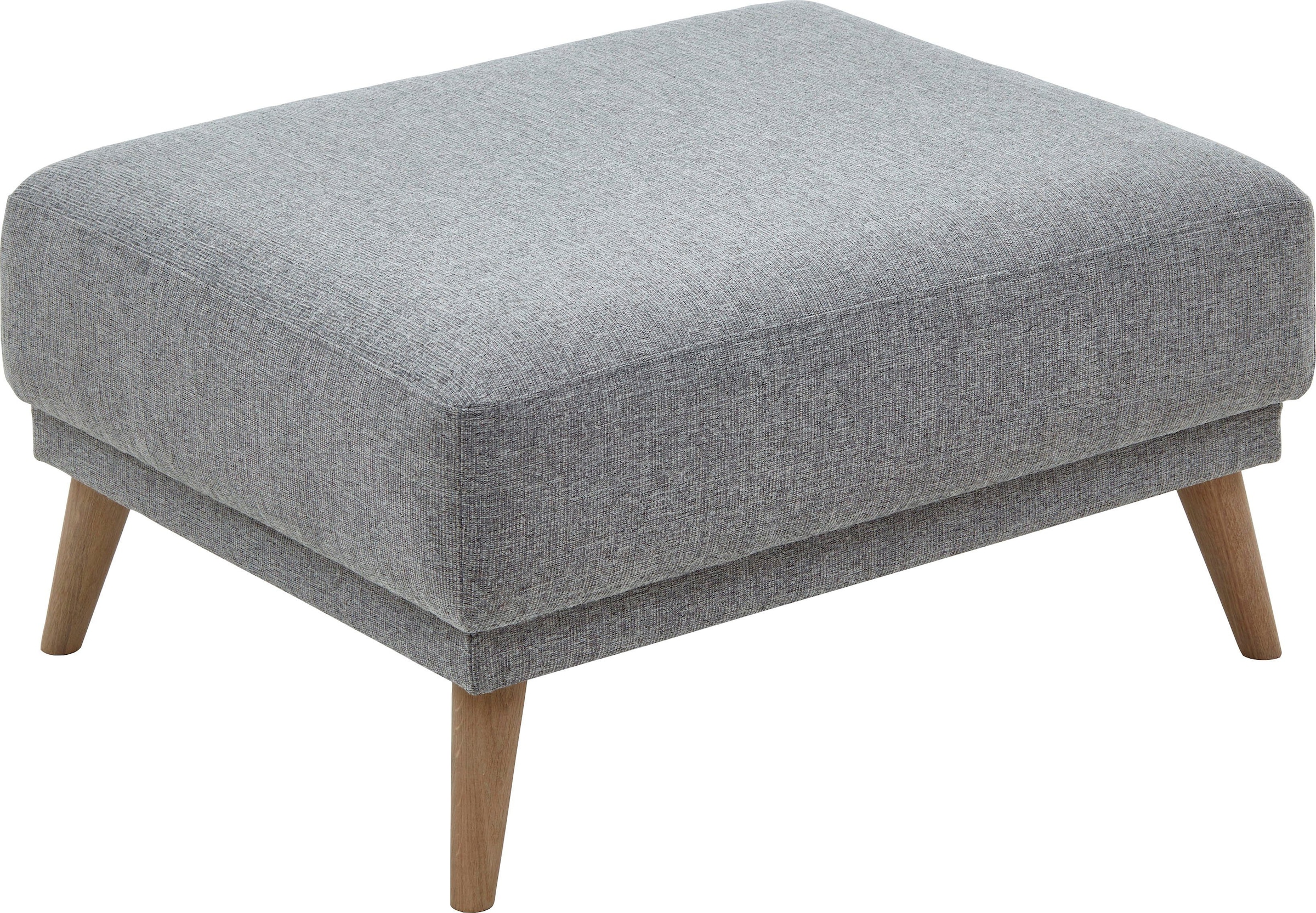 Image of ATLANTIC home collection Hocker "Elvis" Massivholzfüsse
