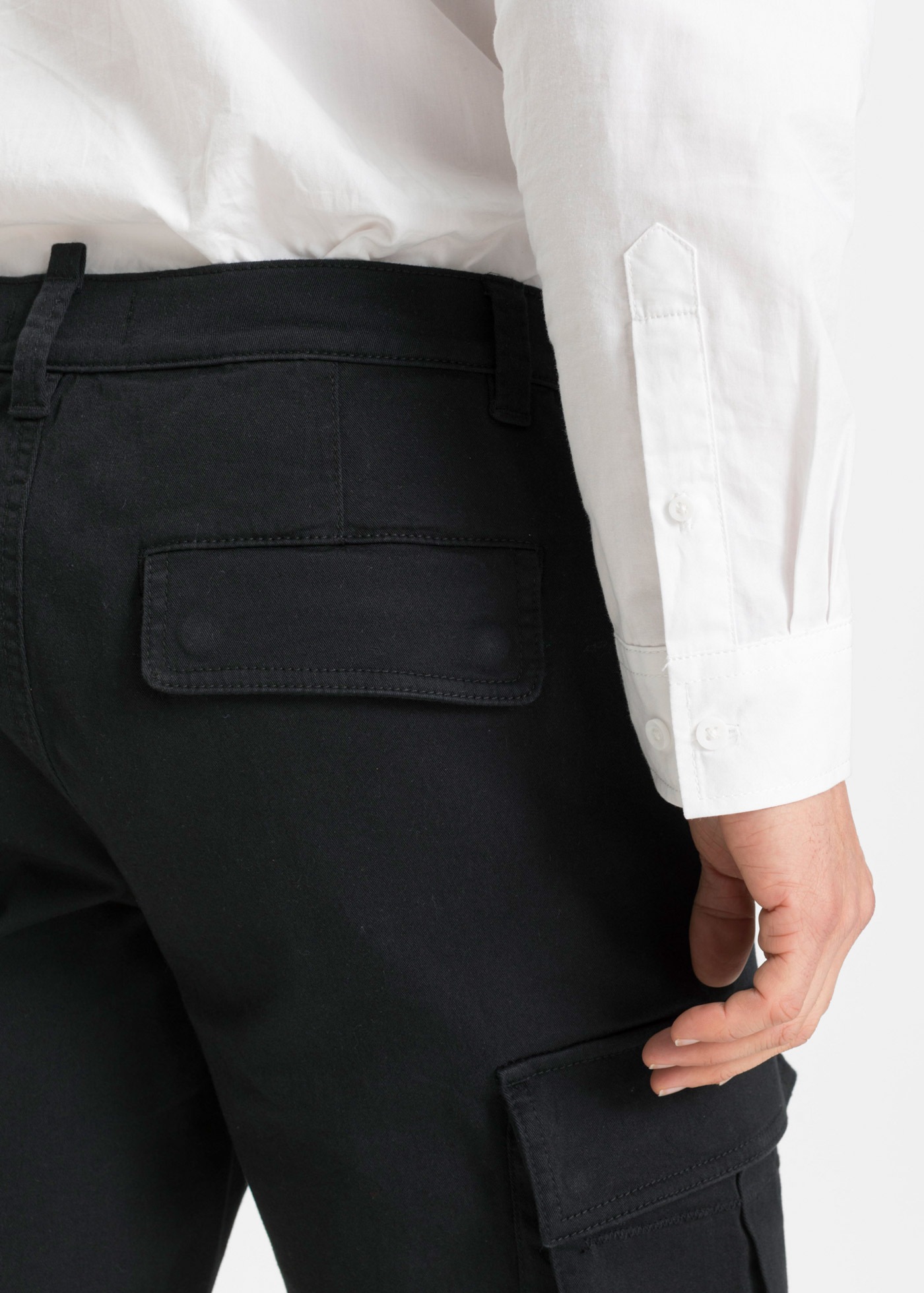 bonprix Stretch-Hose  aus Baumwolle und Elasthan, Regular Fit, gerades Bein