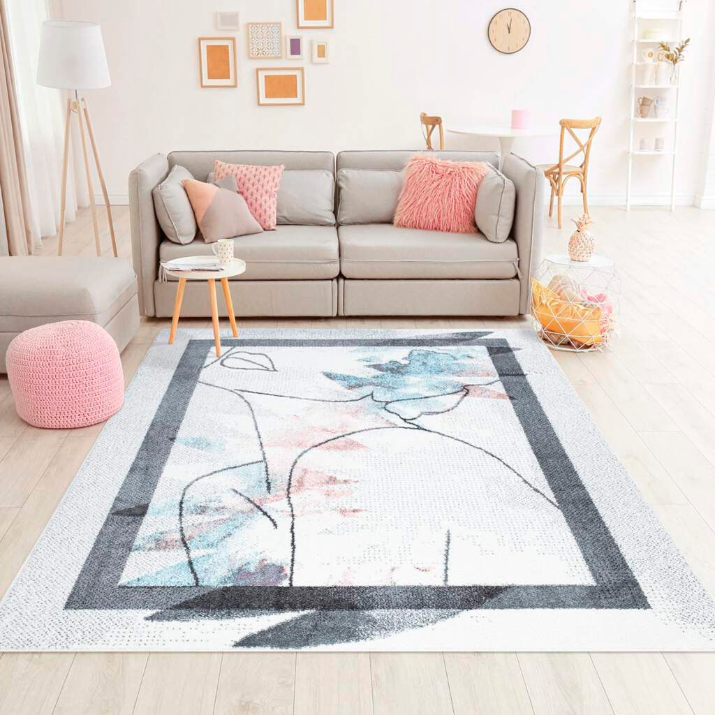 Image of Carpet City Teppich "YOUNG953" rechteckig 11 mm Höhe Moderner Jugend- Kinder Teppich, ideal für Jugendzimmer