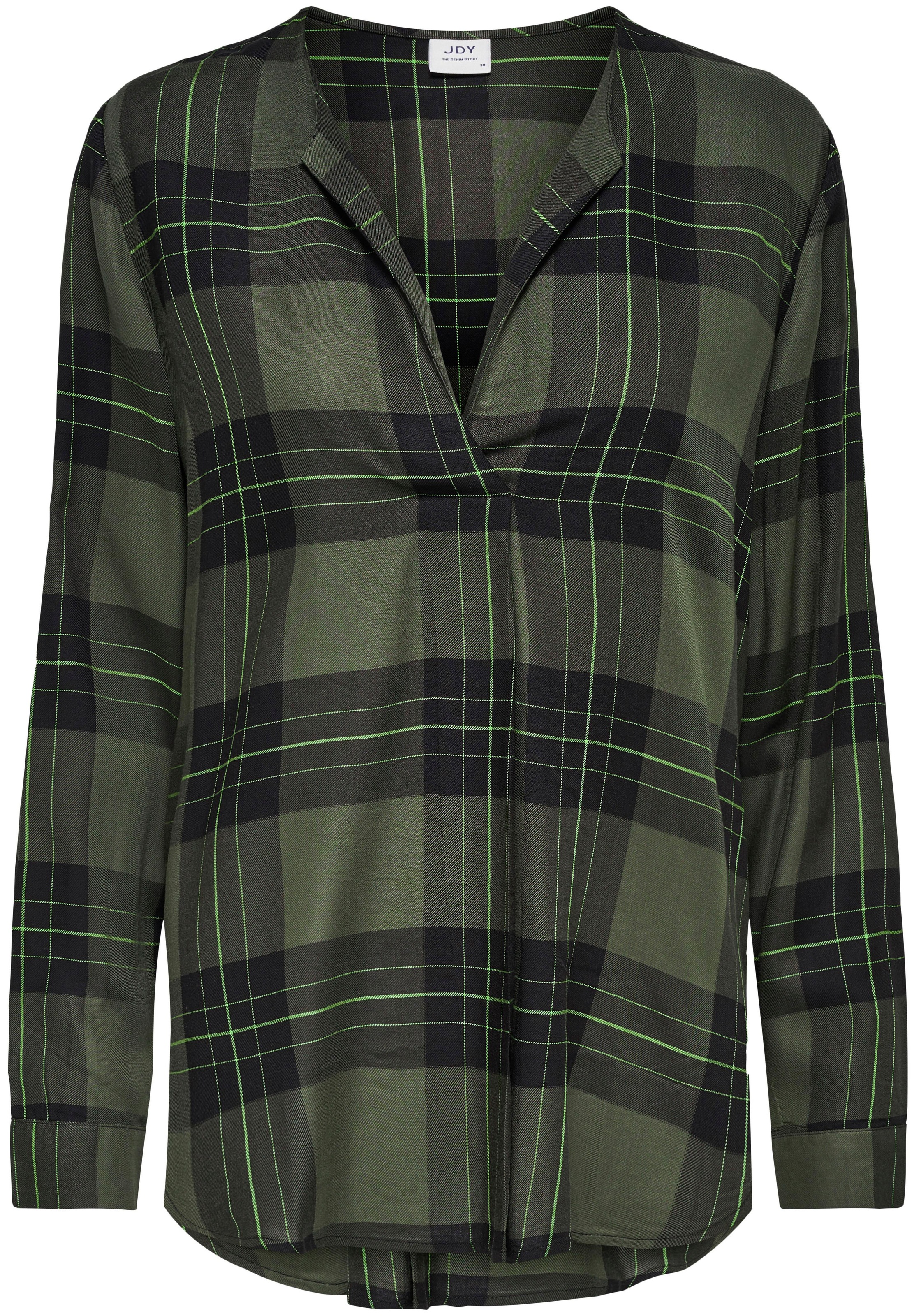 Image of JACQUELINE de YONG Schlupfbluse »BEAR«, im trendy Karo Look bei Ackermann Versand Schweiz