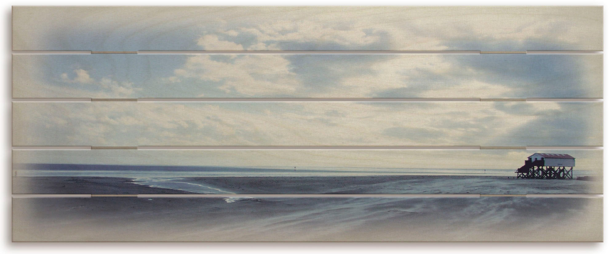 Image of Artland Holzbild »St. Peter-Ording«, Strandbilder, (1 St.) bei Ackermann Versand Schweiz