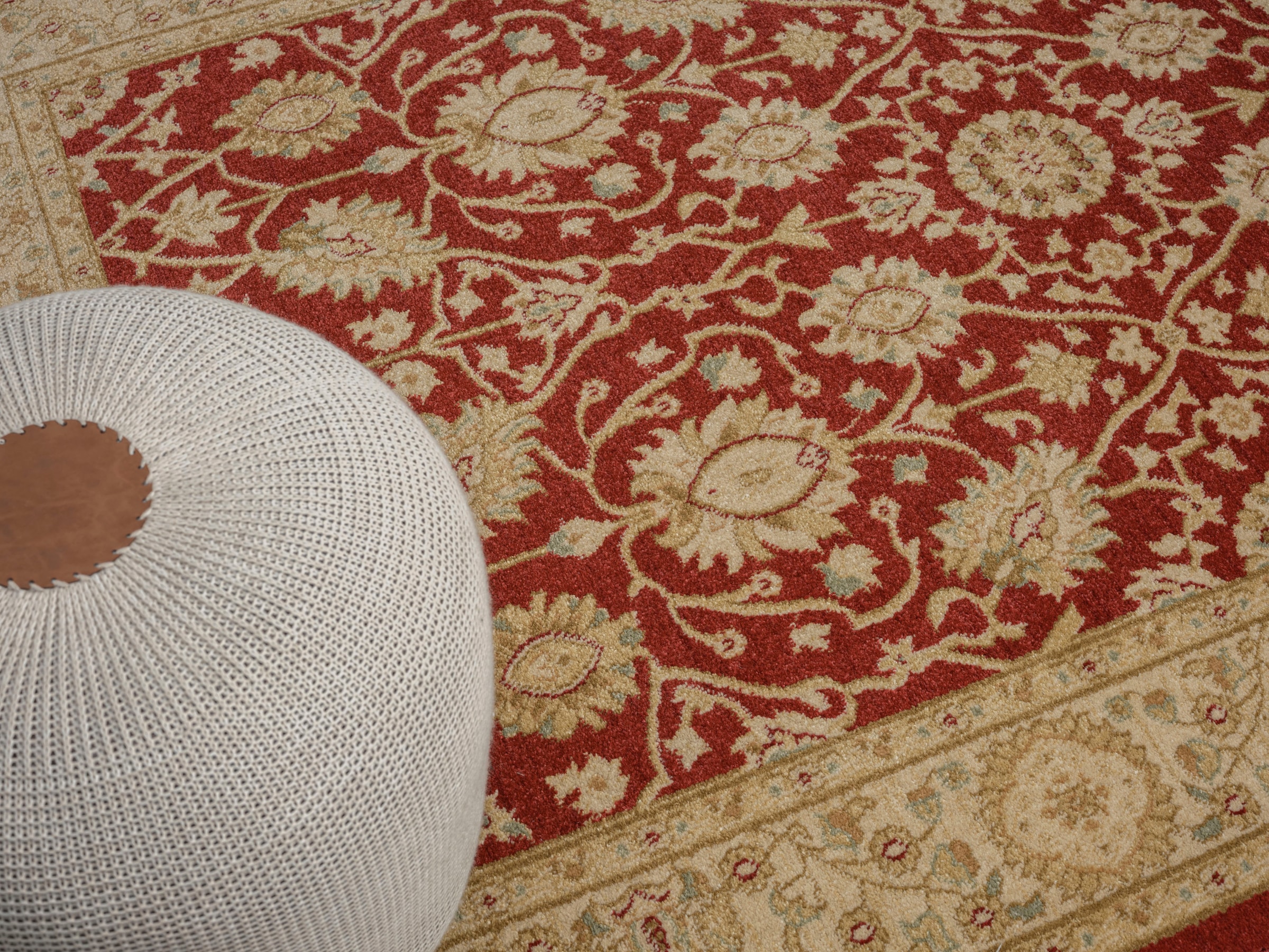 Myflair Möbel & Accessoires Teppich »Maryam 1, LAGERRÄUMUNG!« rechteckig 7,5 mm Höhe Kurzflor, Orient Optik, edler Glanz, mit Fransen, besonders weich