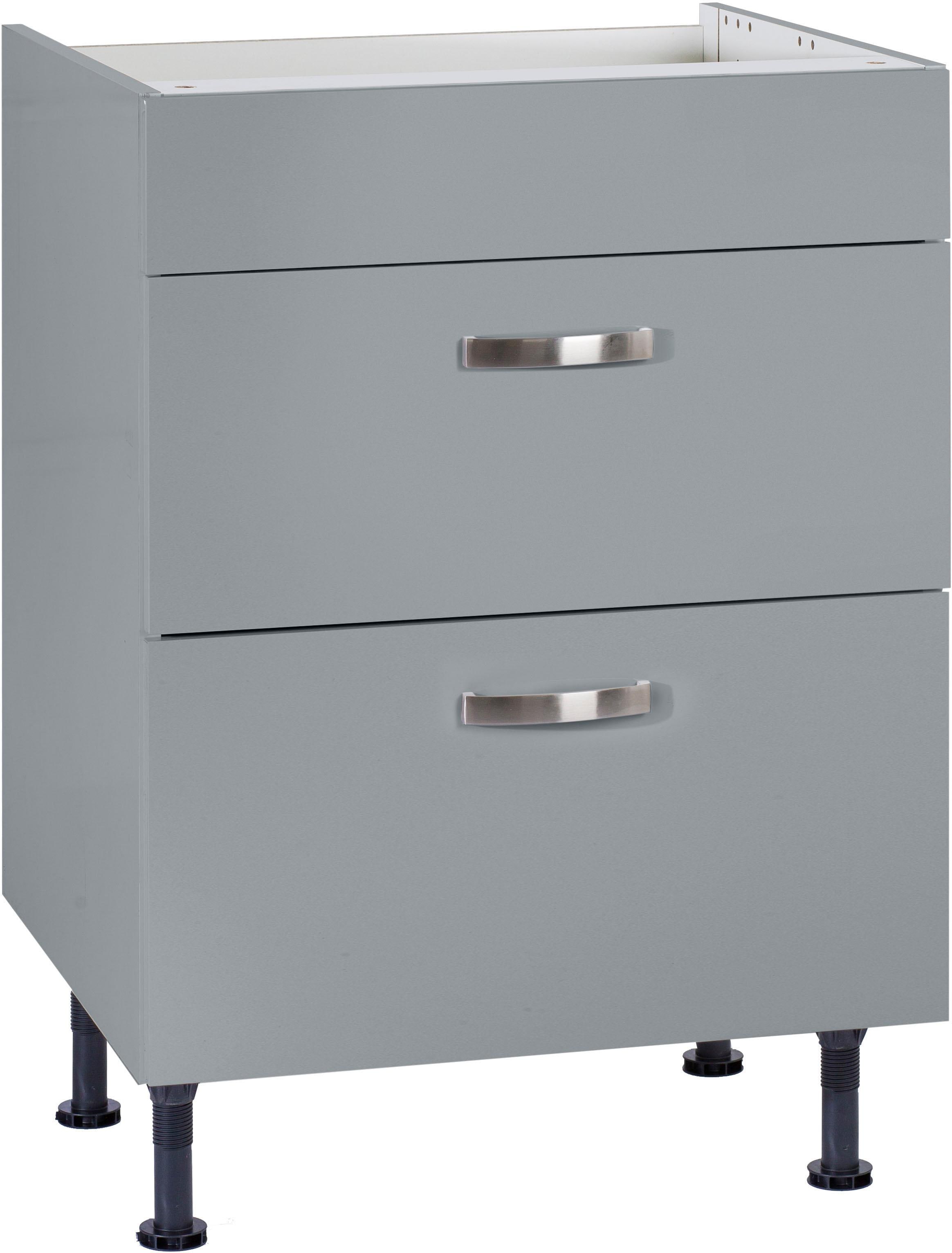 Image of KOCHSTATION Kochfeldumbauschrank "Cara" Breite 60 cm, mit Vollauszügen und Soft-Close-Funktion