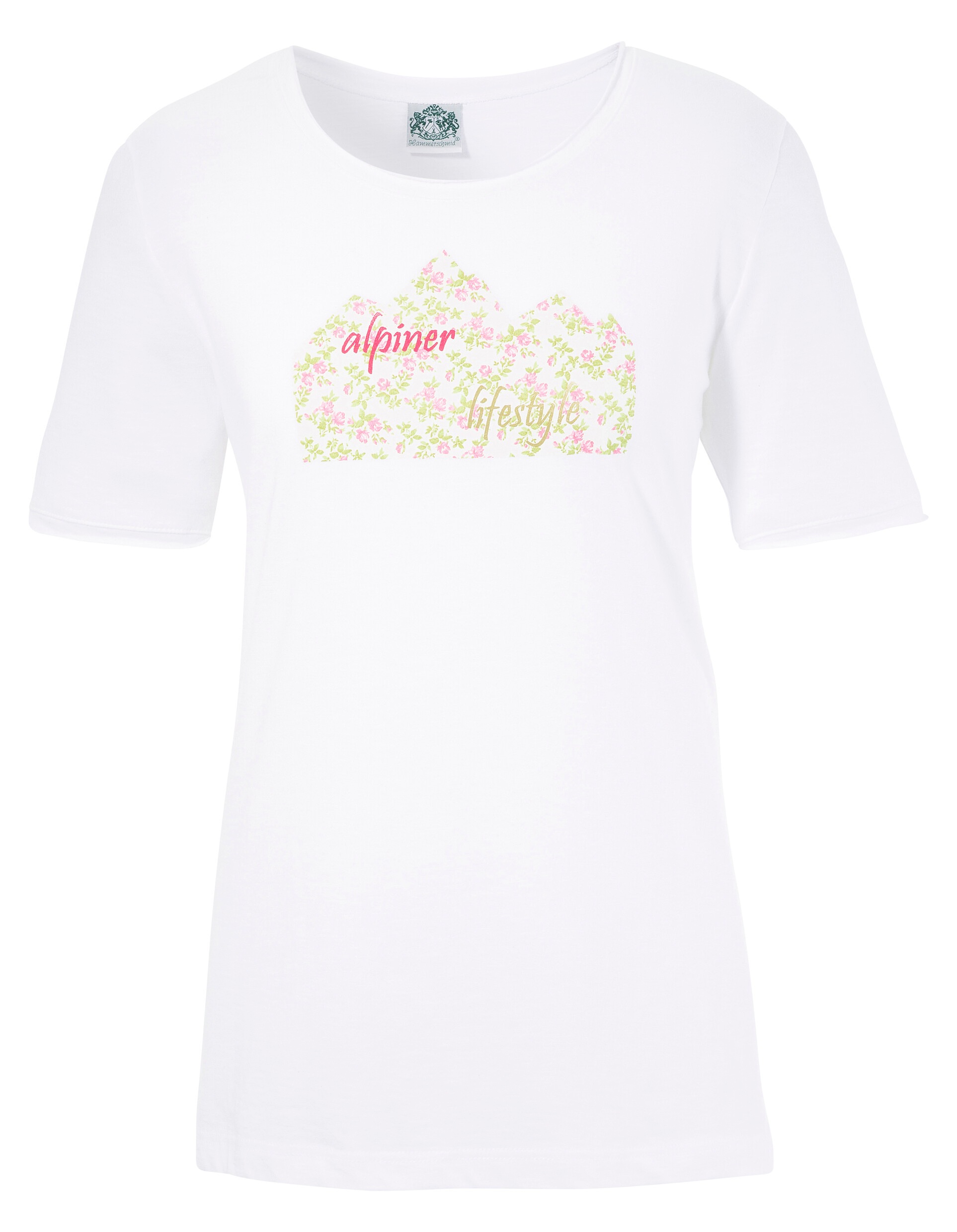 Image of Hammerschmid Trachtenshirt, mit Blumen Print bei Ackermann Versand Schweiz