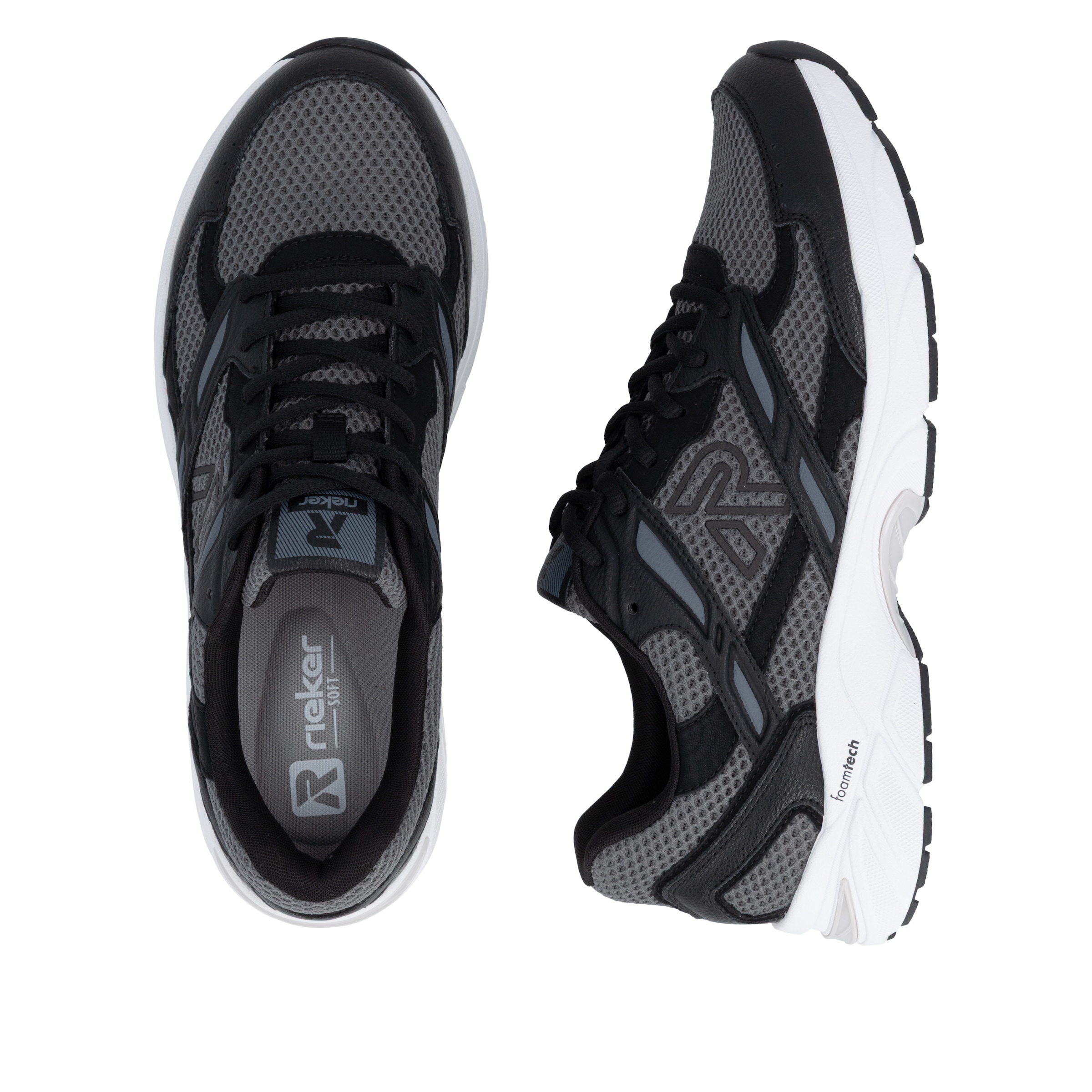 RIEKER Sport Sneakers  sneaker de loisirs, chaussure basse, laçage laid en forme confortable