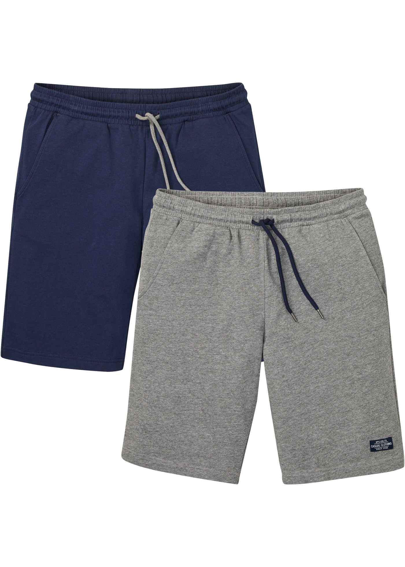 Image of bonprix Sweatbermudas aus Baumwolle, Regular Fit, mit vier Taschen