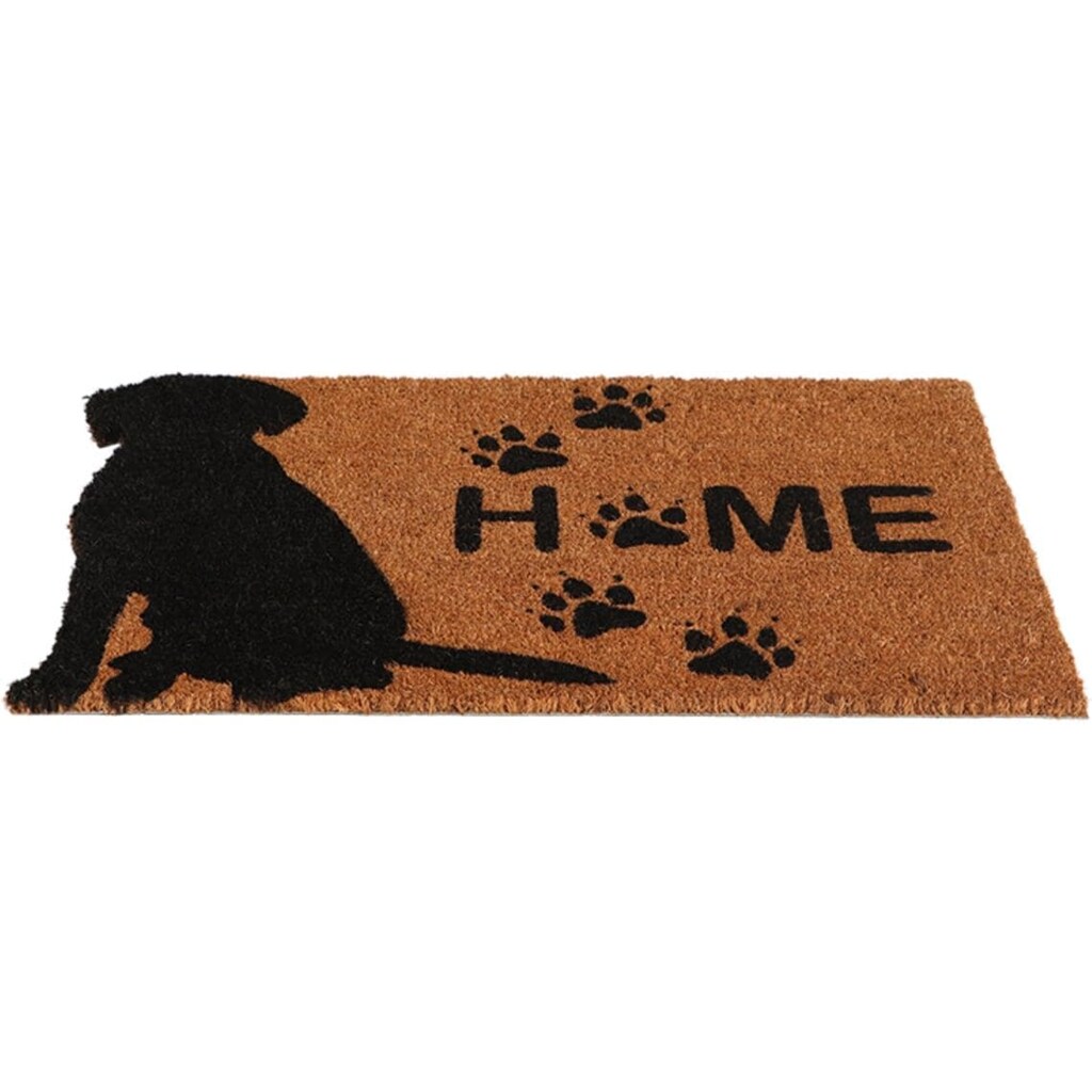 esschert design Fussmatte »Hund «Home» 45.4 cm x 74.5 cm«