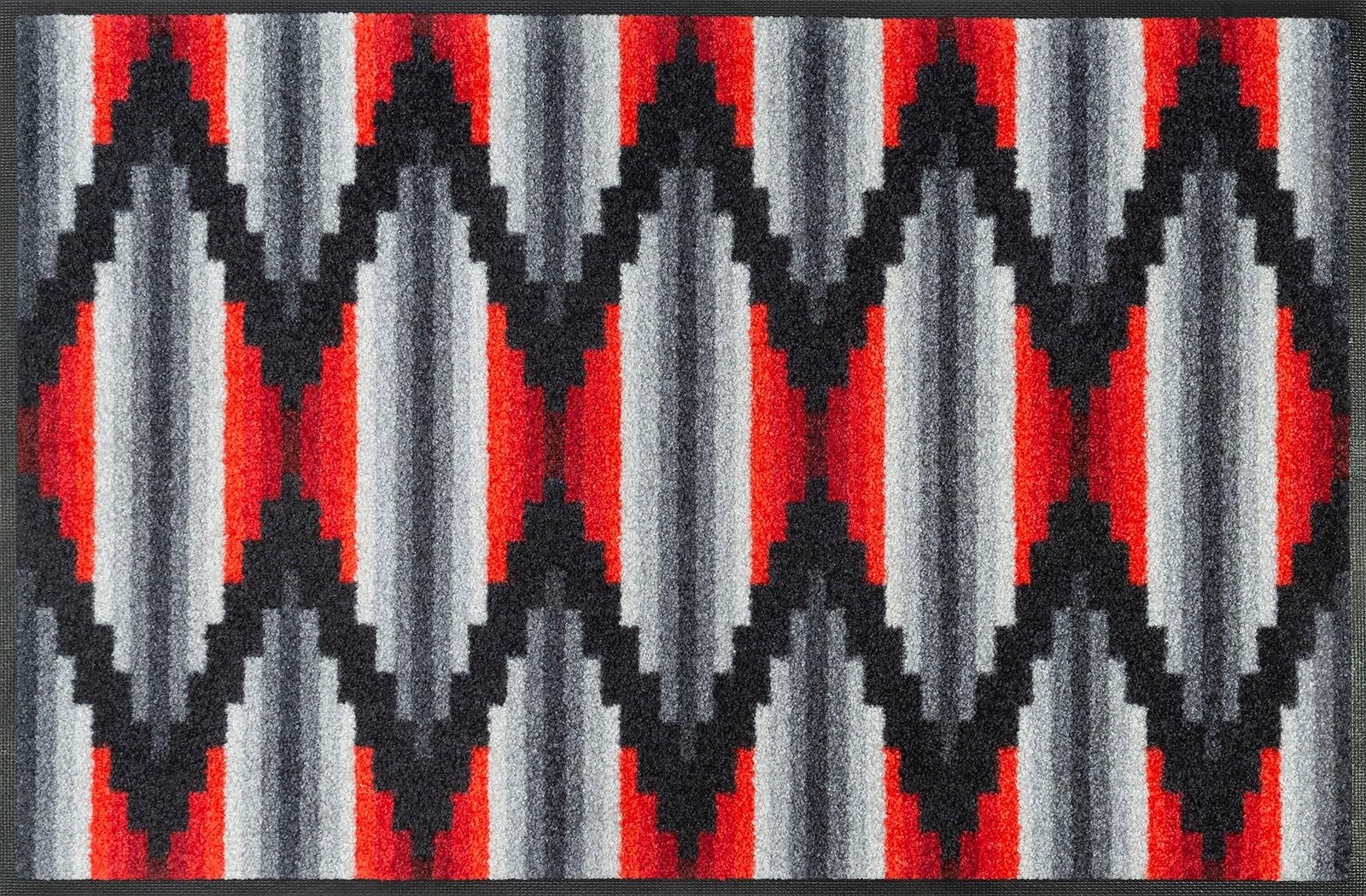 Image of wash+dry by Kleen-Tex Fussmatte »Ribanna«, rechteckig, 7 mm Höhe, Schmutzfangmatte, rutschhemmend, In- und Outdoor geeignet, waschbar bei Ackermann Versand Schweiz