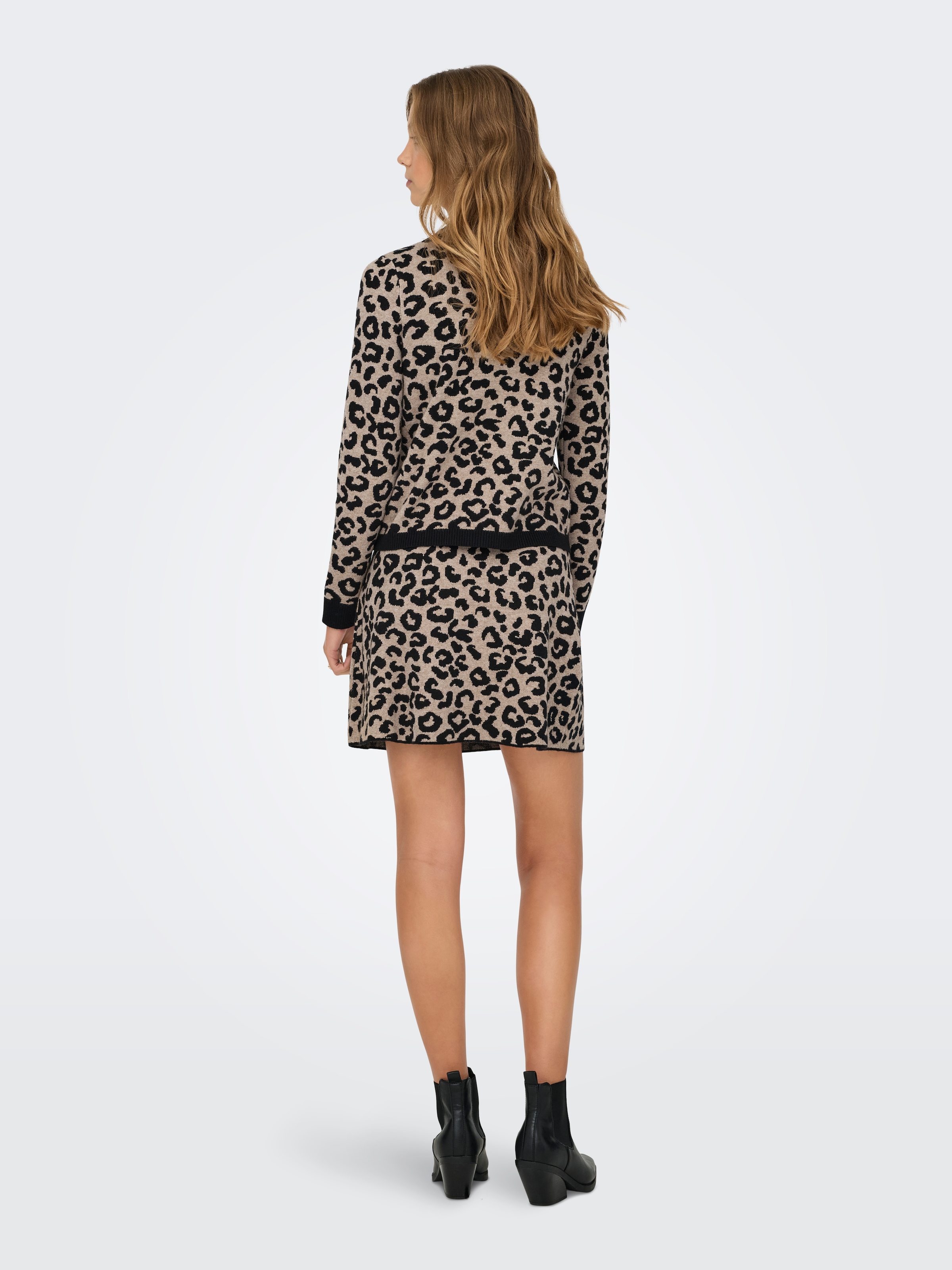 ONLY Jupe en tricot »ONLANNY LEO SKIRT EX KNT«