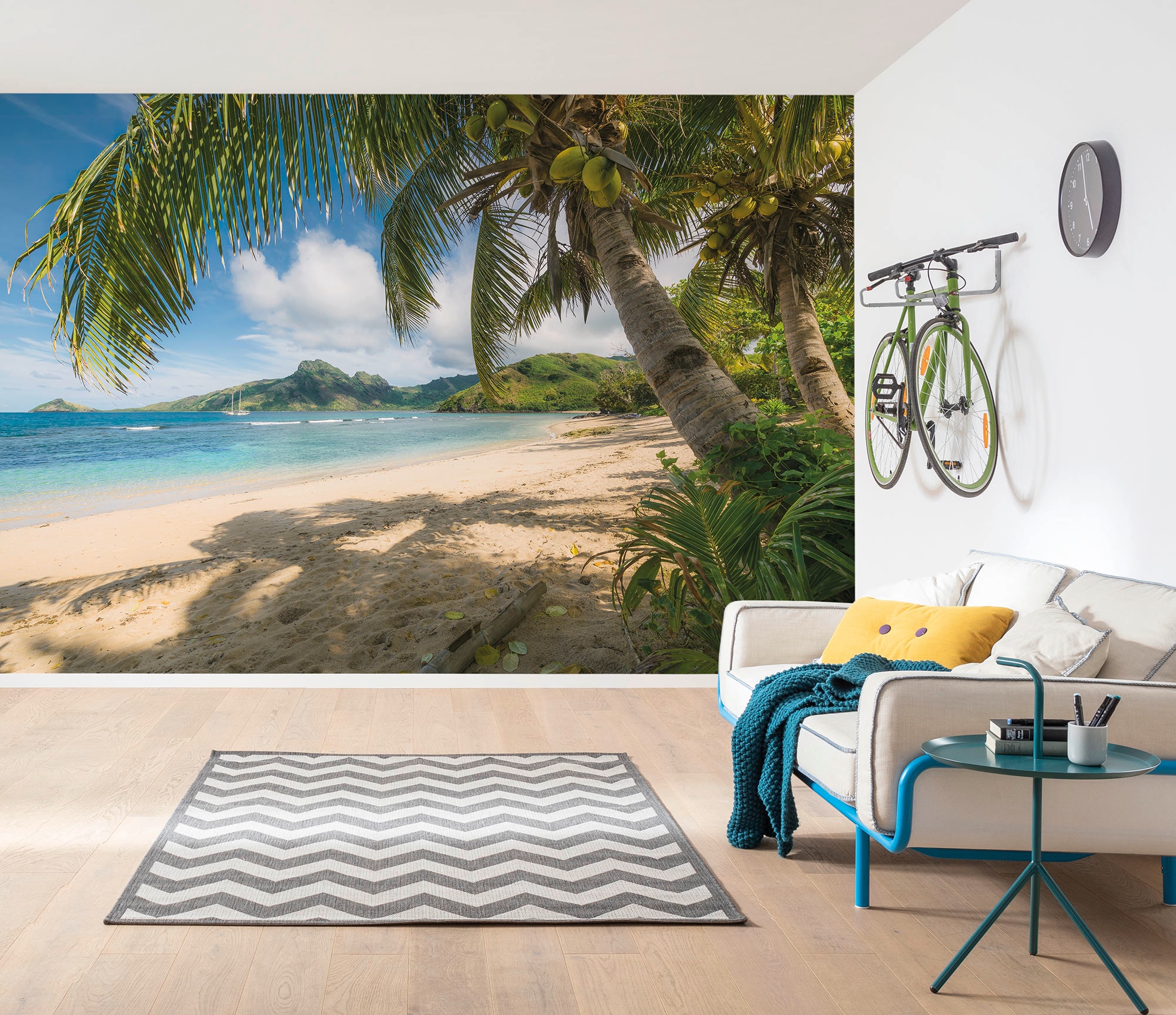 Komar Fototapete »Castaway - Grösse 368 x 254 cm«, bedruckt, Wohnzimmer, Schlafzimmer