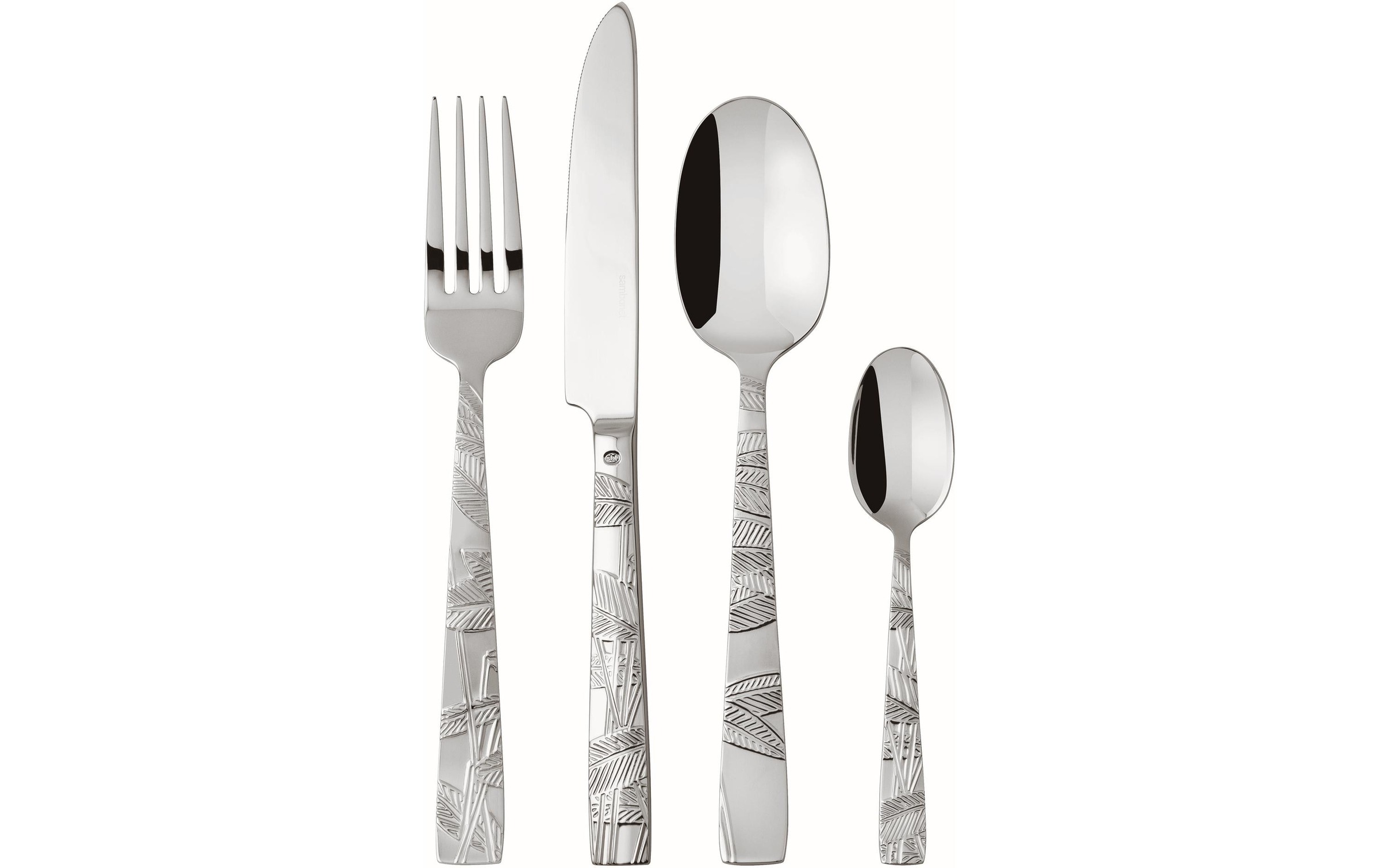 Image of sambonet Besteck-Set "Tafelbesteck Jungle Inox"