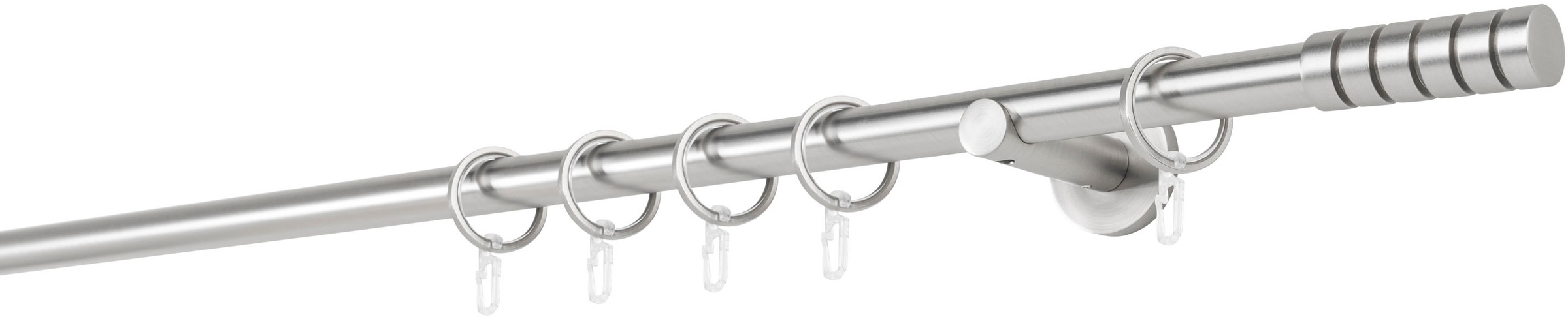 Image of mydeco Gardinenstange »20mm Rillcube Wandträger 6,5 cm«, 1 läufig-läufig, Fixmass bei Ackermann Versand Schweiz