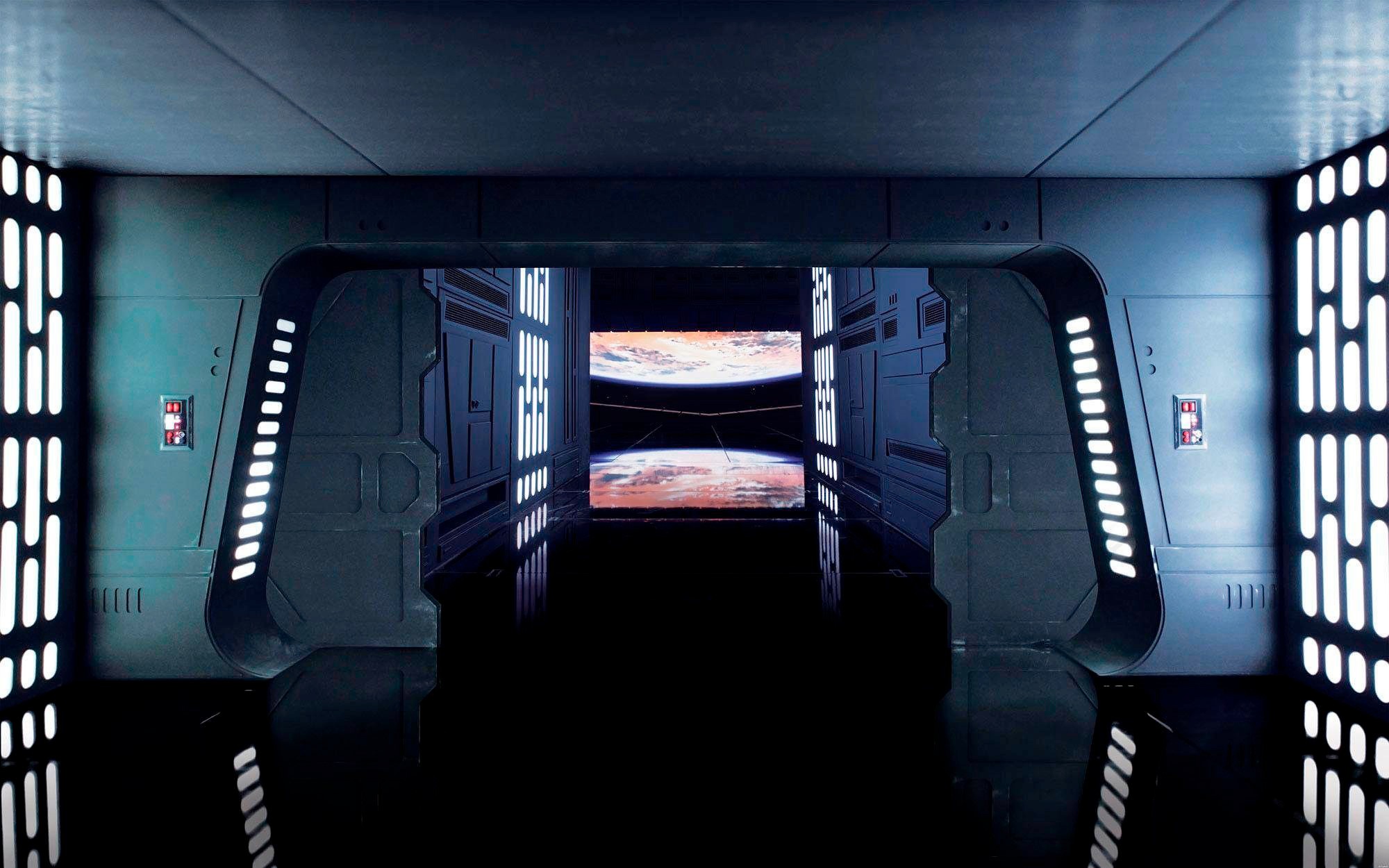 Image of Komar Vliestapete »Star Wars Death Star Floor«, Comic bei Ackermann Versand Schweiz