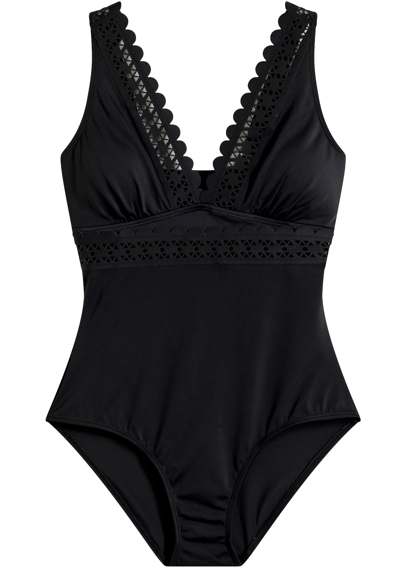 bonprix Maillot de bain aus Polyamid und Elasthan, mit Polyesterfutter