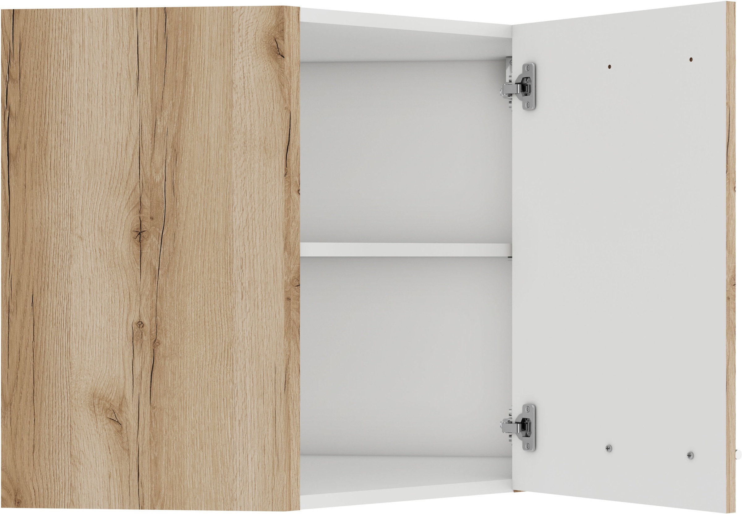 OPTIFIT Eckhängeschrank »Bella«, Breite 60 x 60 cm, Türanschlag wechselbar