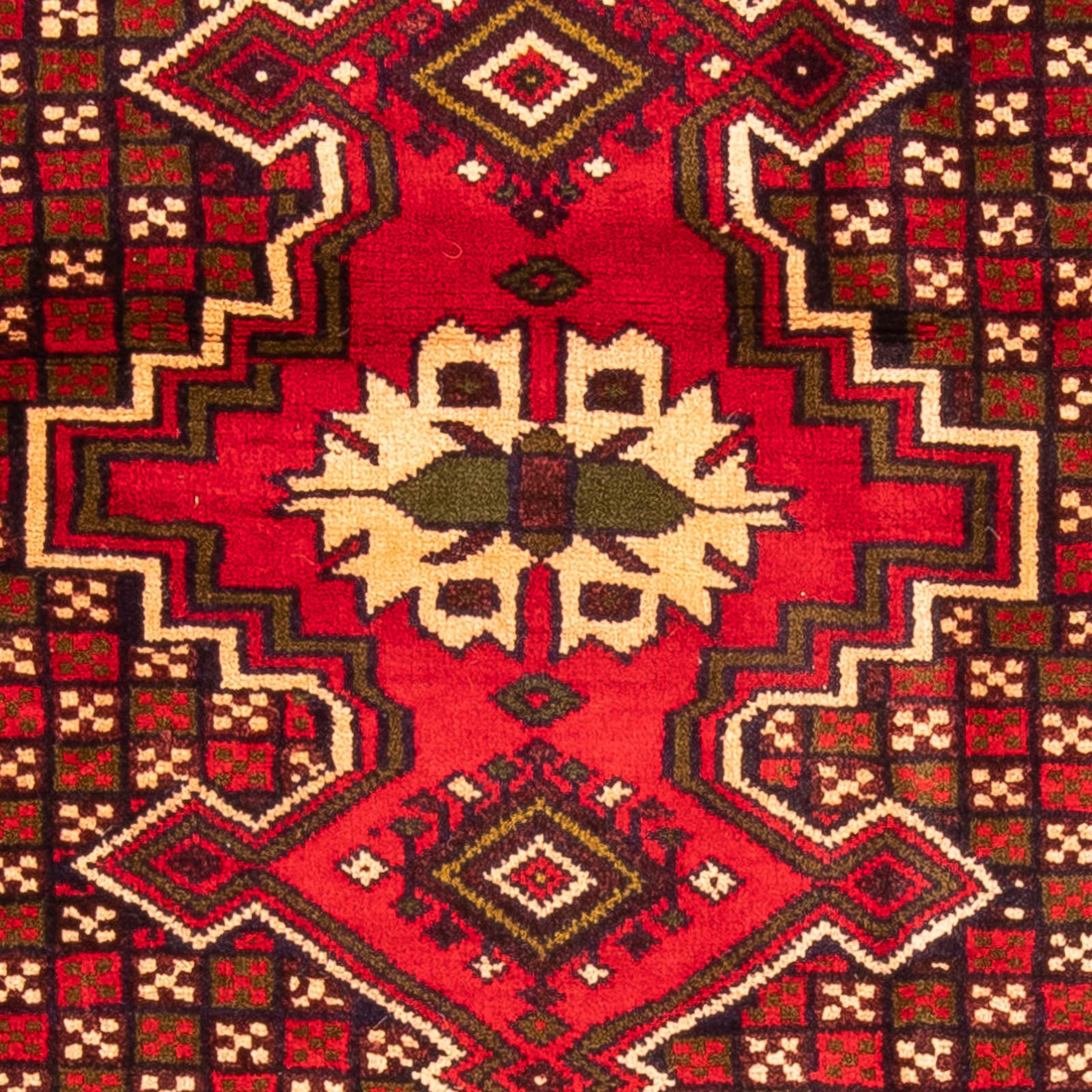 morgenland Wollteppich »Kelim - Oriental - 155 x 87 cm - rot«, rechteckig, Wohnzimmer, Einzelstück