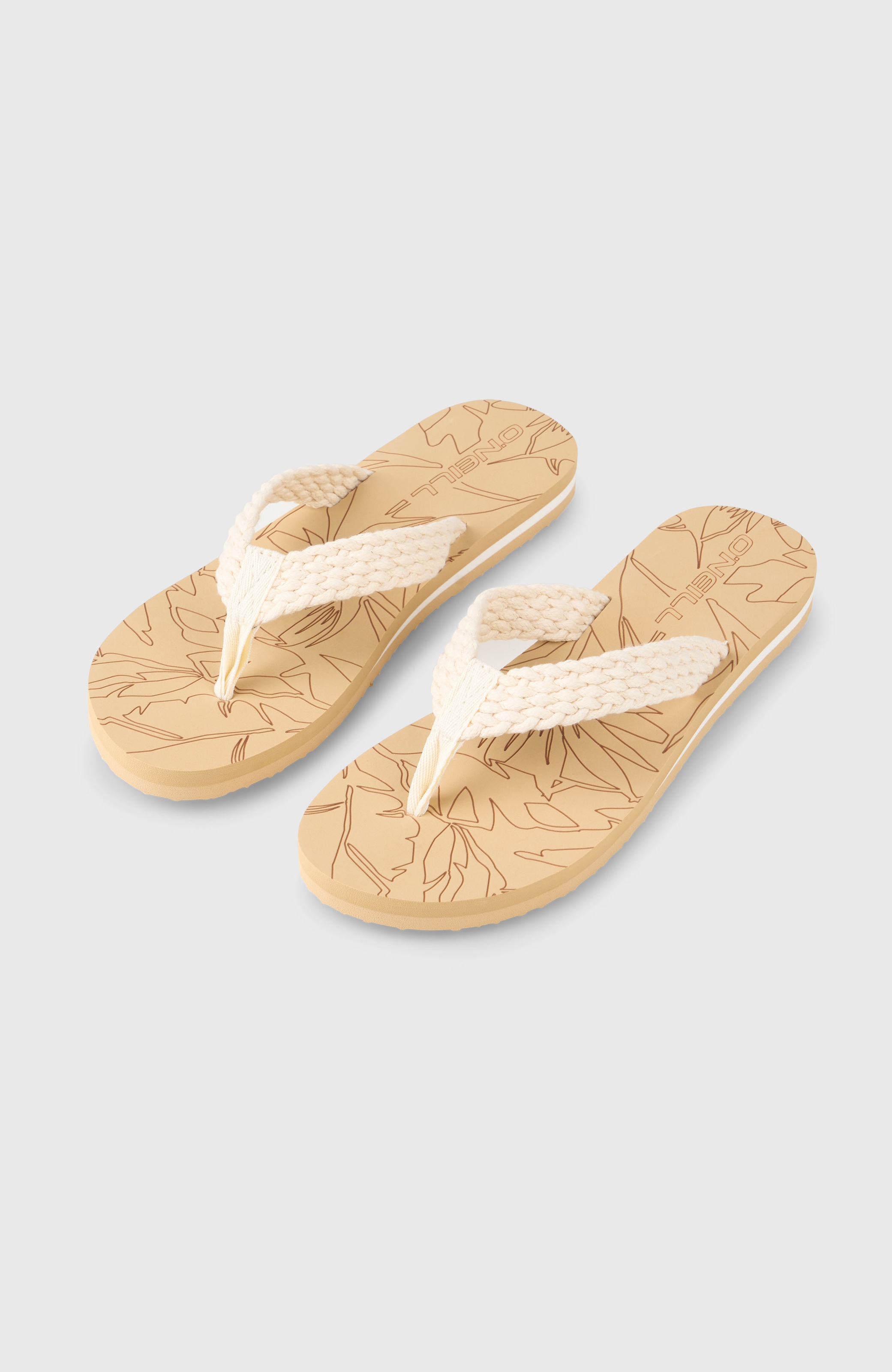 O'Neill Zehentrenner »O'NEILL FLORAL SANDALS«  Sommerschuh, Sandale, Schlappen, mit Gummilaufsohle