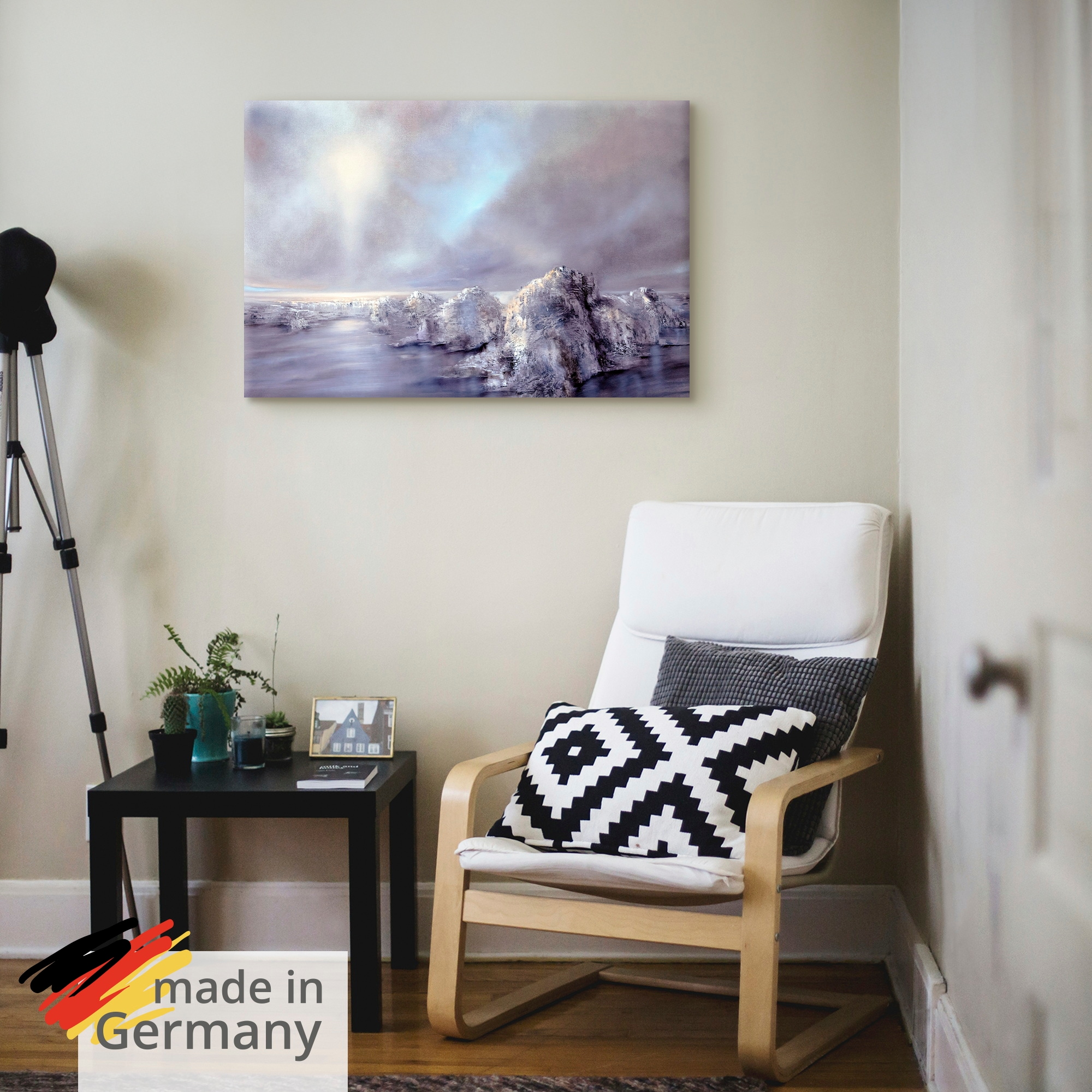Artland Wandbild »Foresight - a bright day« Bilder vom Sonnenuntergang & -aufgang 1 Stk. tlg. als Alubild, Leinwandbild, Poster, Wandaufkleber in verschied. Grössen