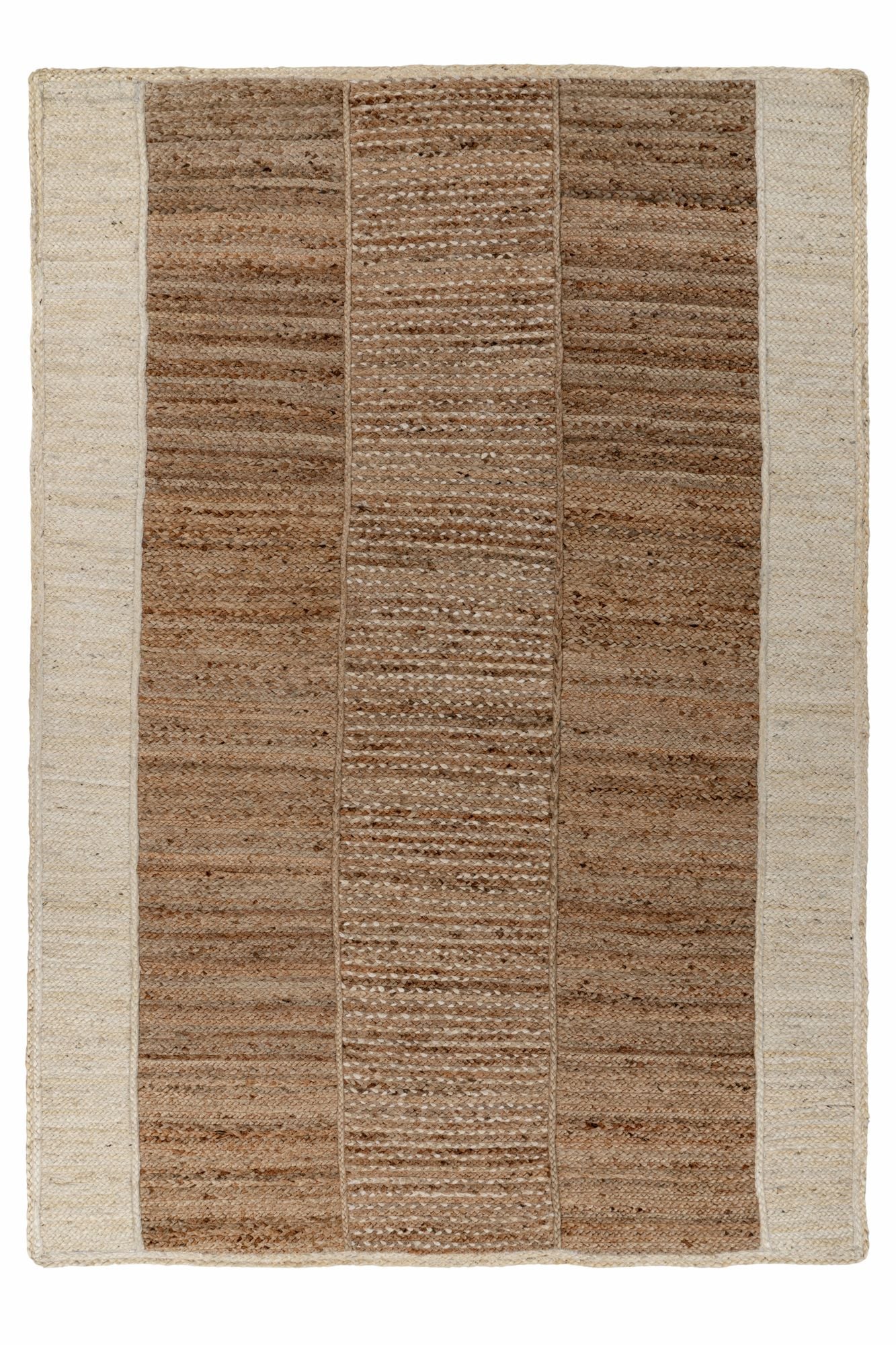 Image of Kayoom Teppich "Cozy Bliss 470 Juteteppich" rechteckig 8 mm Höhe Kurzflor, Handgeknotet, Modernes Muster, Jute, Wohnzimmer